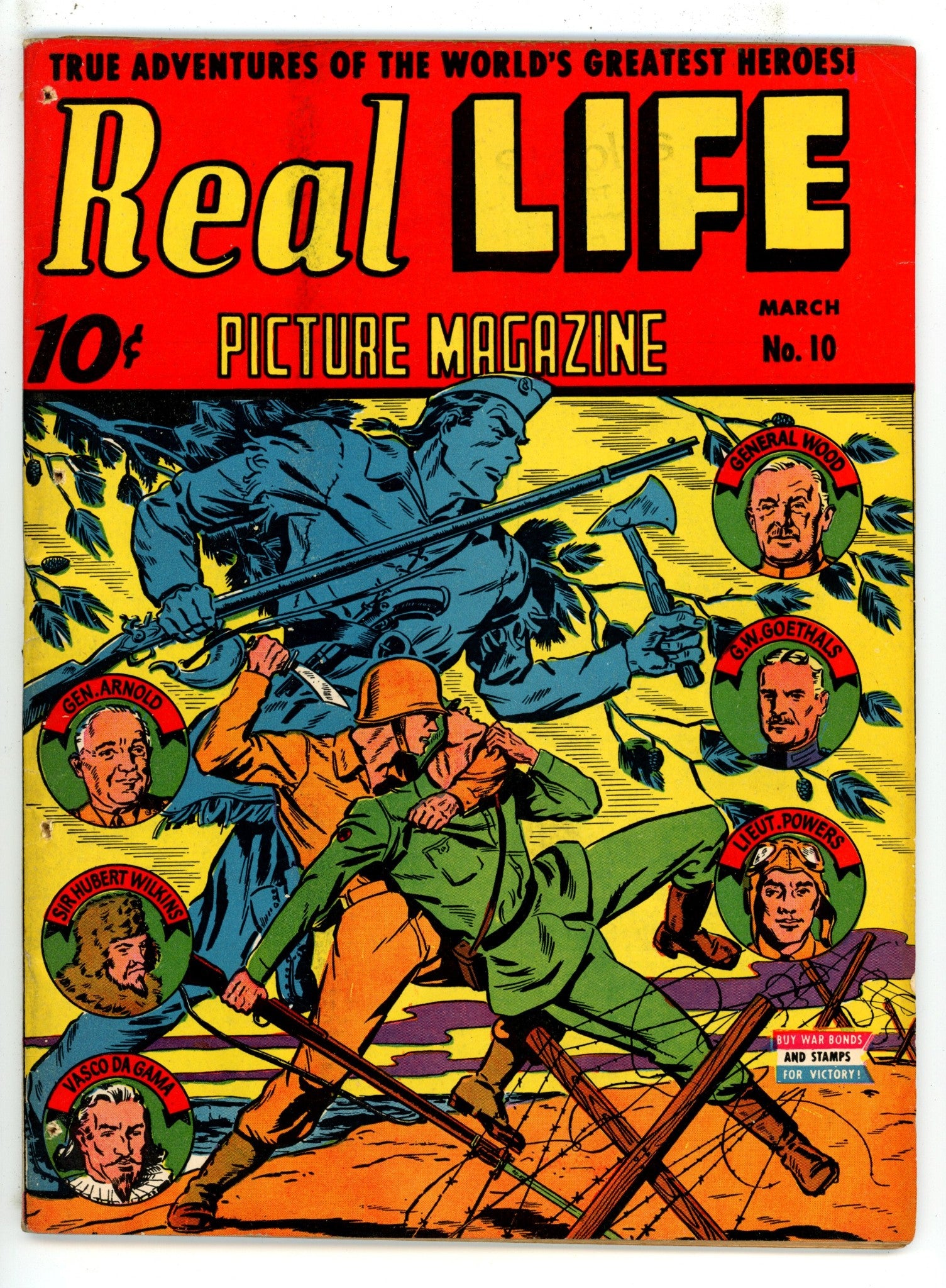 Real Life Picture Magazine 10 Apparent FN- Removed From Bound Volume (1943)