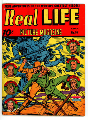 Real Life Picture Magazine 10 Apparent FN- Removed From Bound Volume (1943)