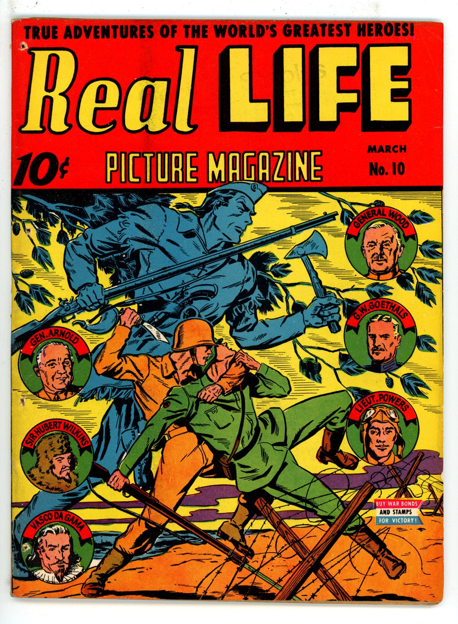 Real Life Picture Magazine 10 Apparent FN- Removed From Bound Volume (1943)