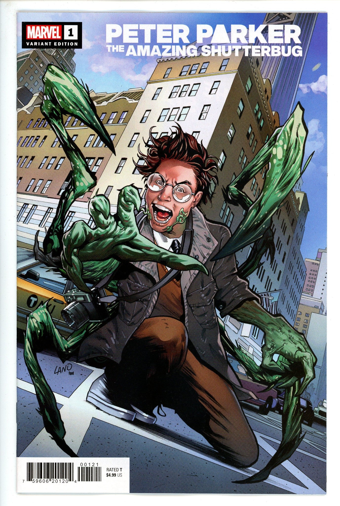 Heroes Reborn Peter Parker Amazing Shutterbug 1 Land Variant (2021)