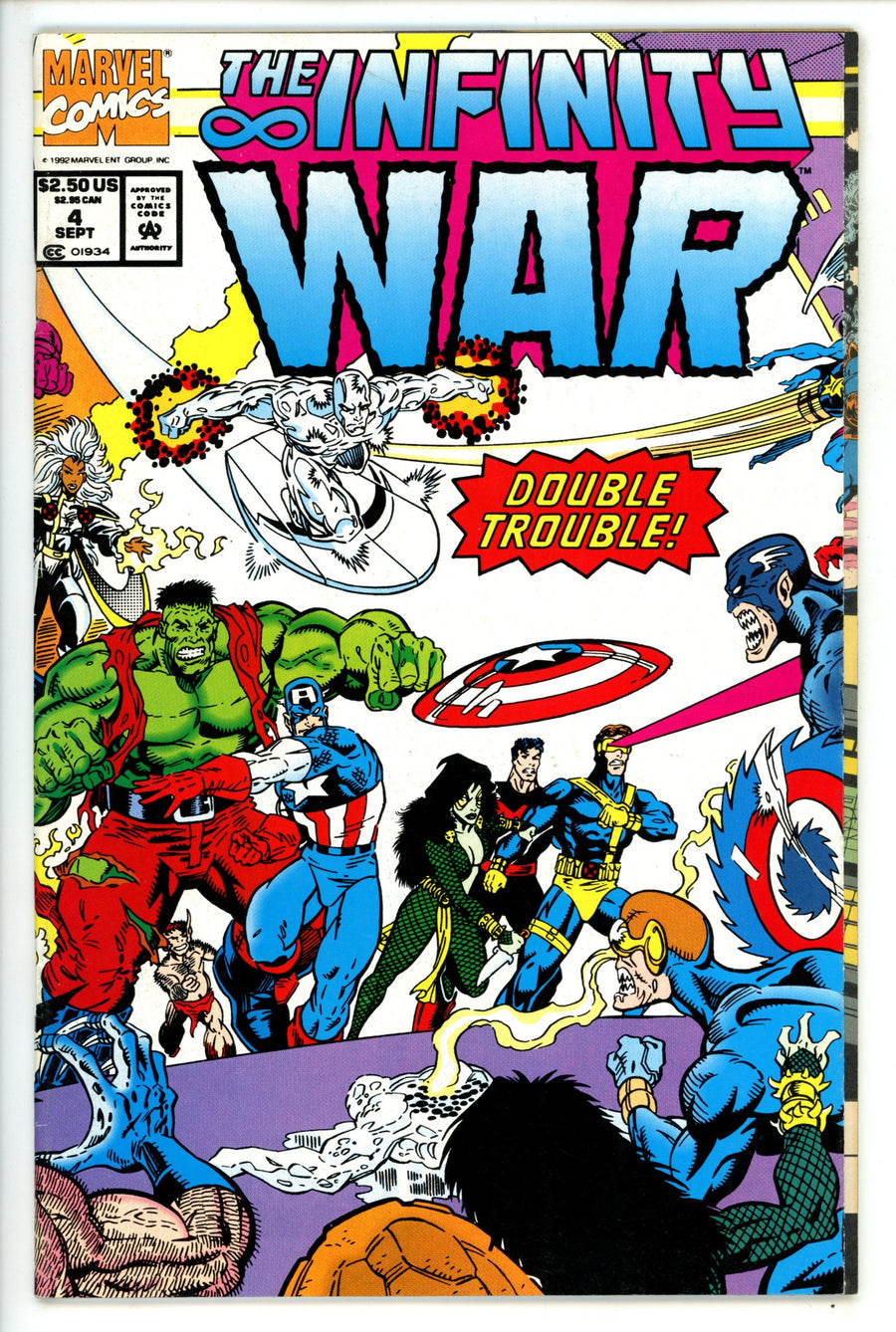 The Infinity War 4 Newsstand VF