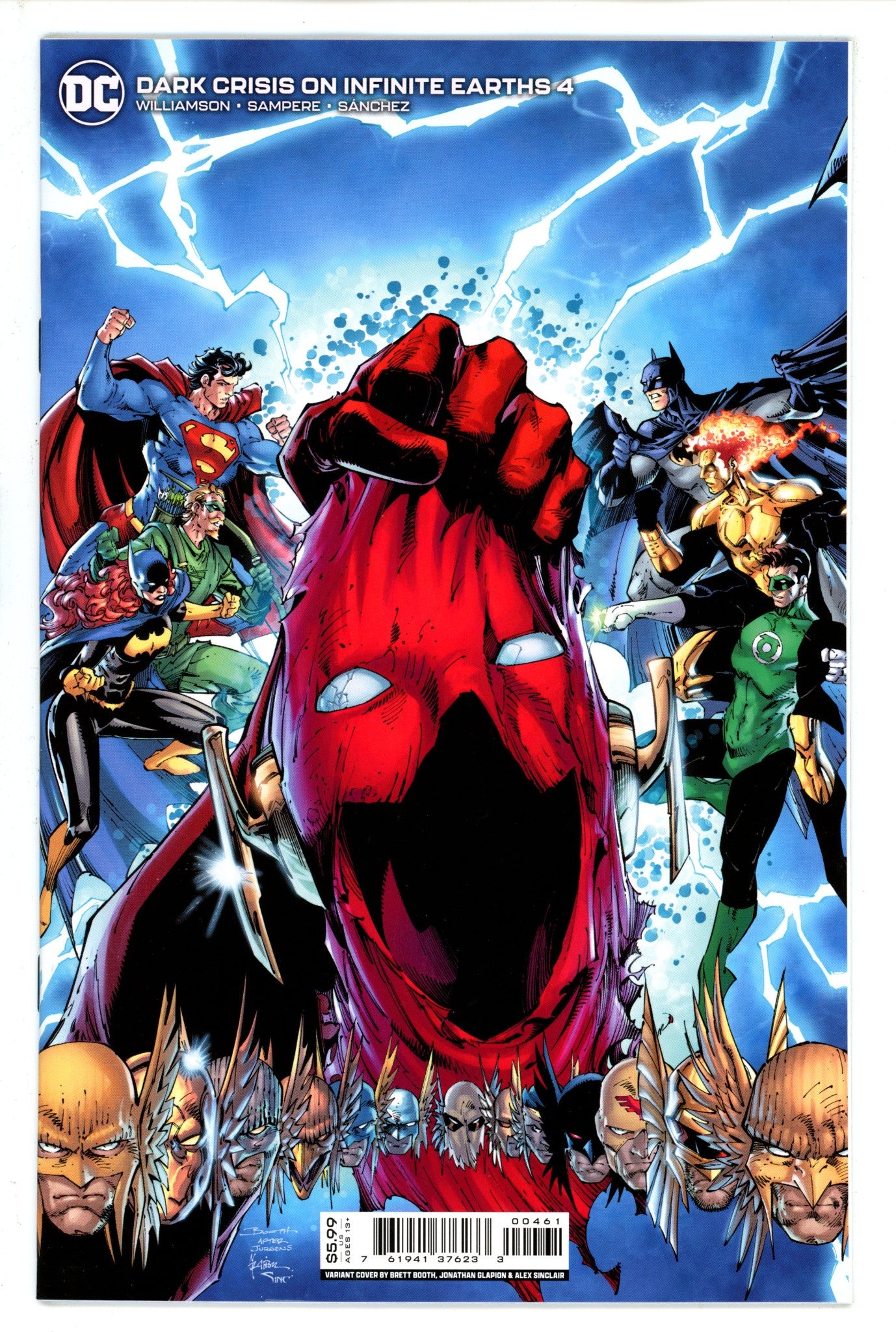 Dark Crisis on Infinite Earths 4 Booth Variant (2022)