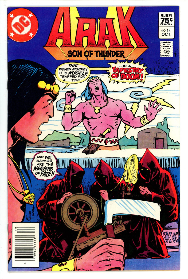 Arak / Son of Thunder 14 Canadian Price Variant VF- (1982)
