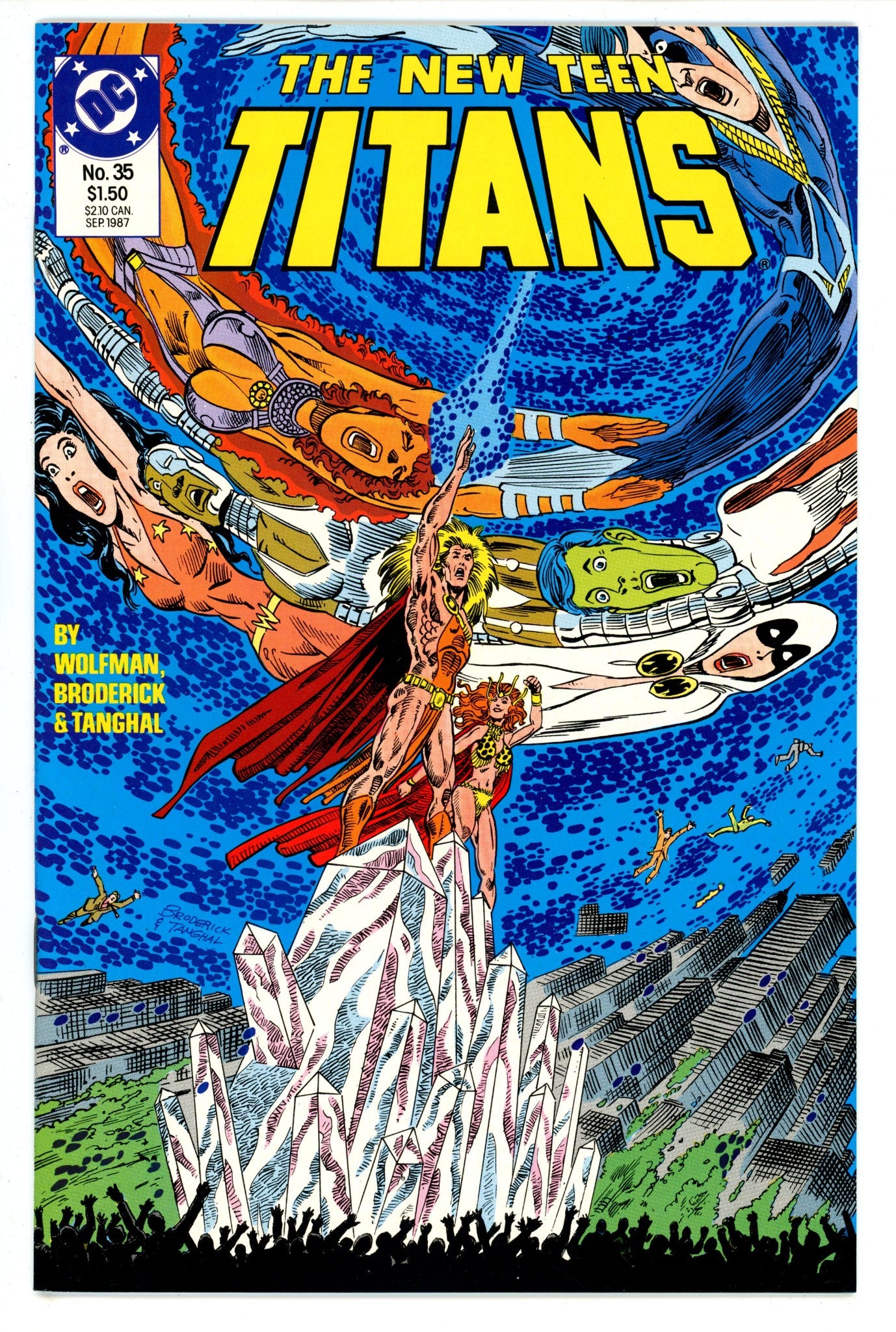 The New Teen Titans Vol 2 35 (1987)