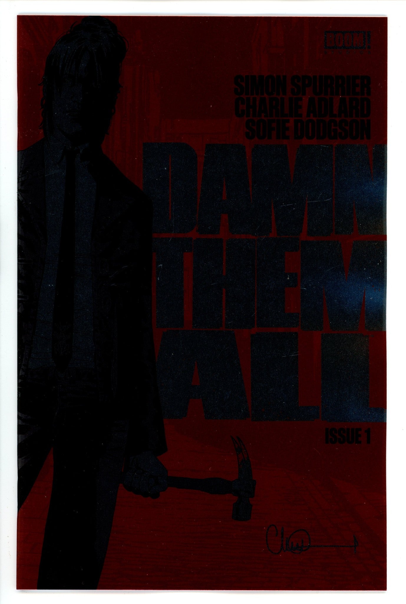 Damn Them All 1 Adlard Foil Variant (2022)