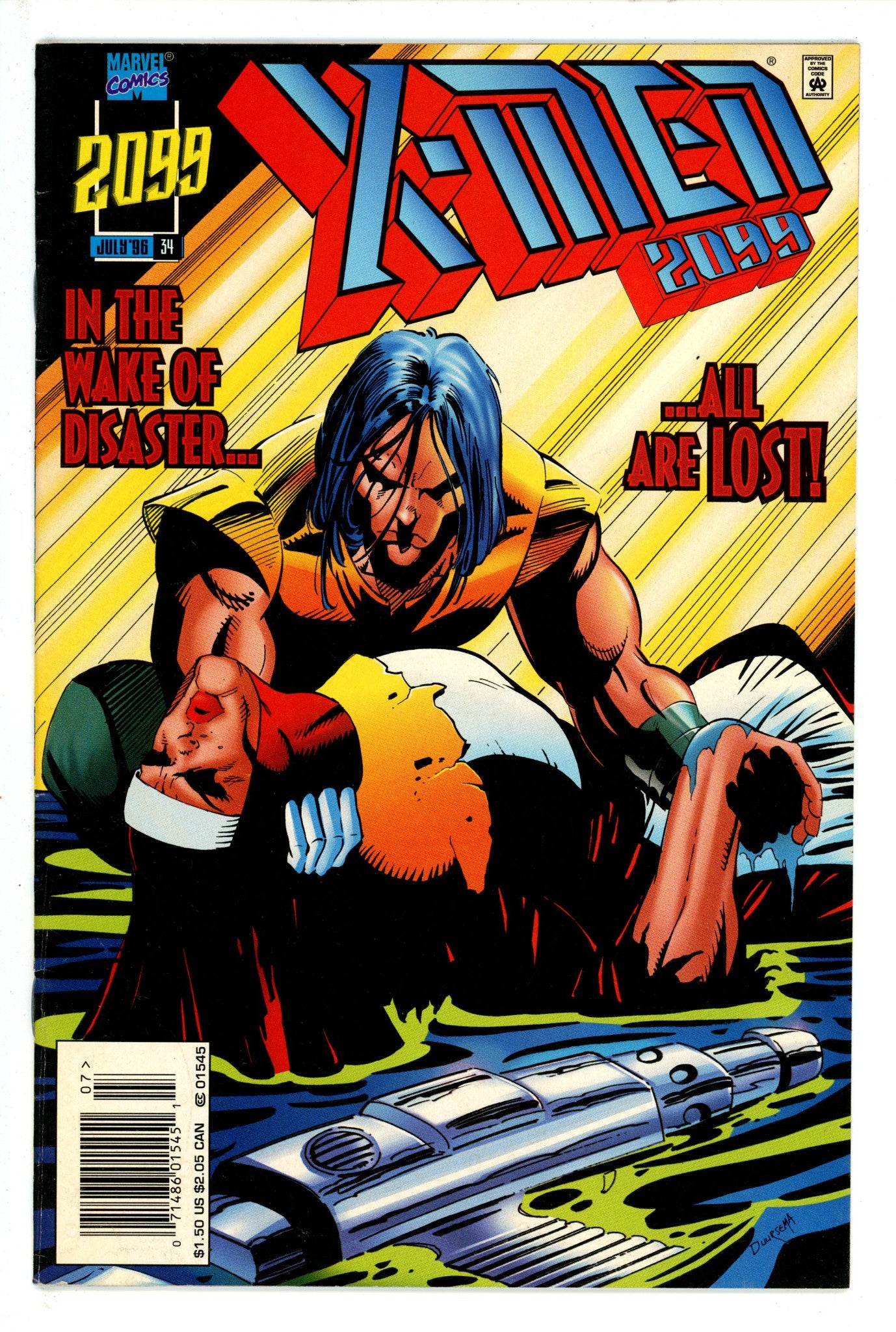 X-Men 2099 34 Newsstand (1996)