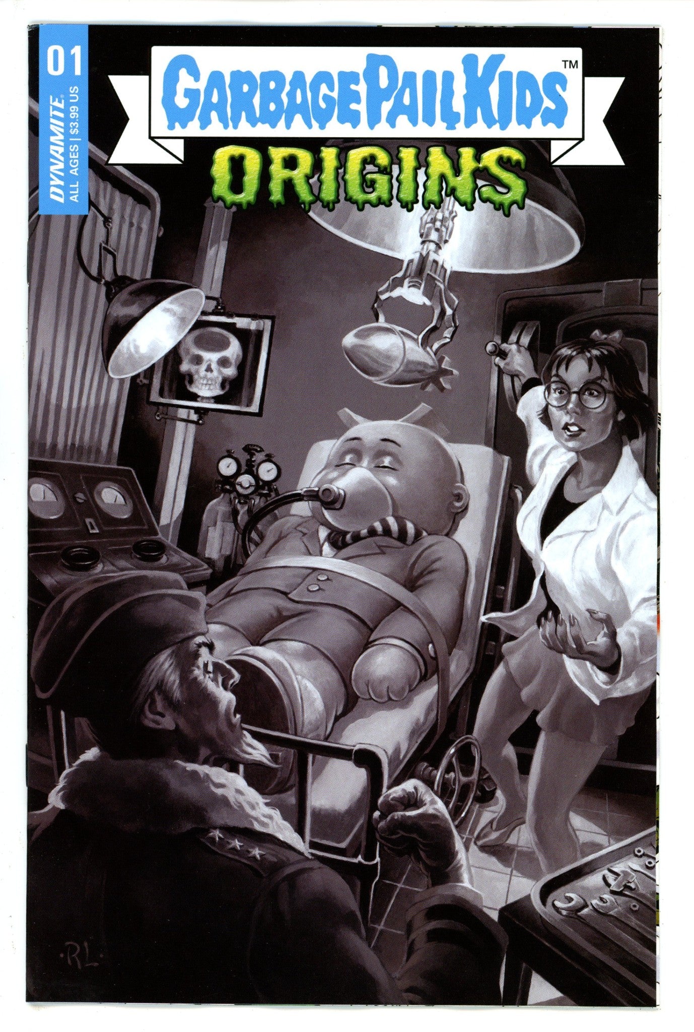 Garbage Pail Kids Origins 1 Lago Variant (2022)