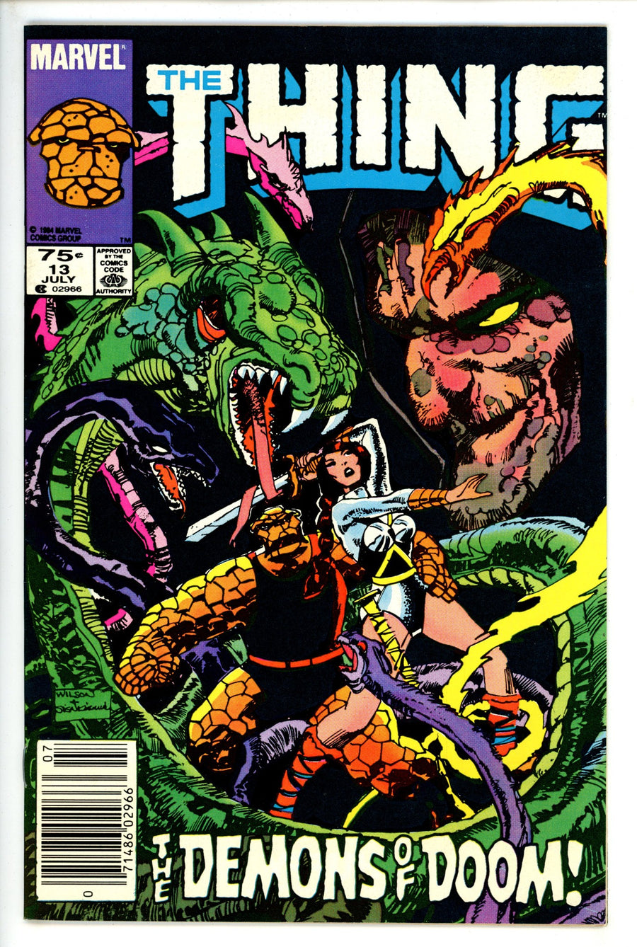 The Thing Vol 1 13 Canadian NM-
