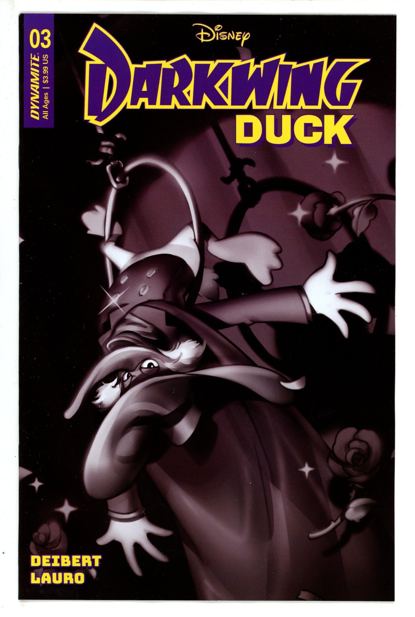 Darkwing Duck 3 Leirix B&W Incentive Variant (2023)