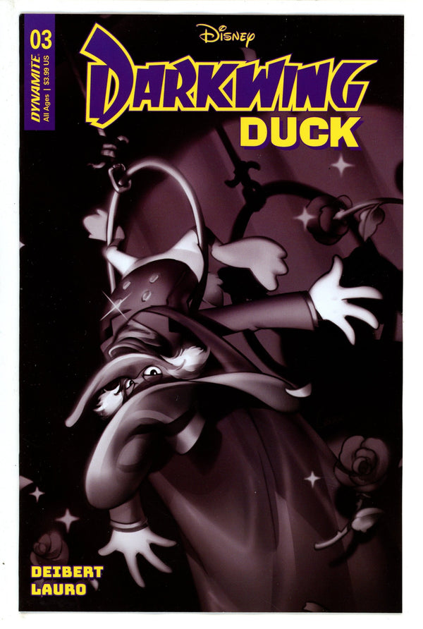 Darkwing Duck Vol 2 3 Leirix B&W Incentive Variant (2023)