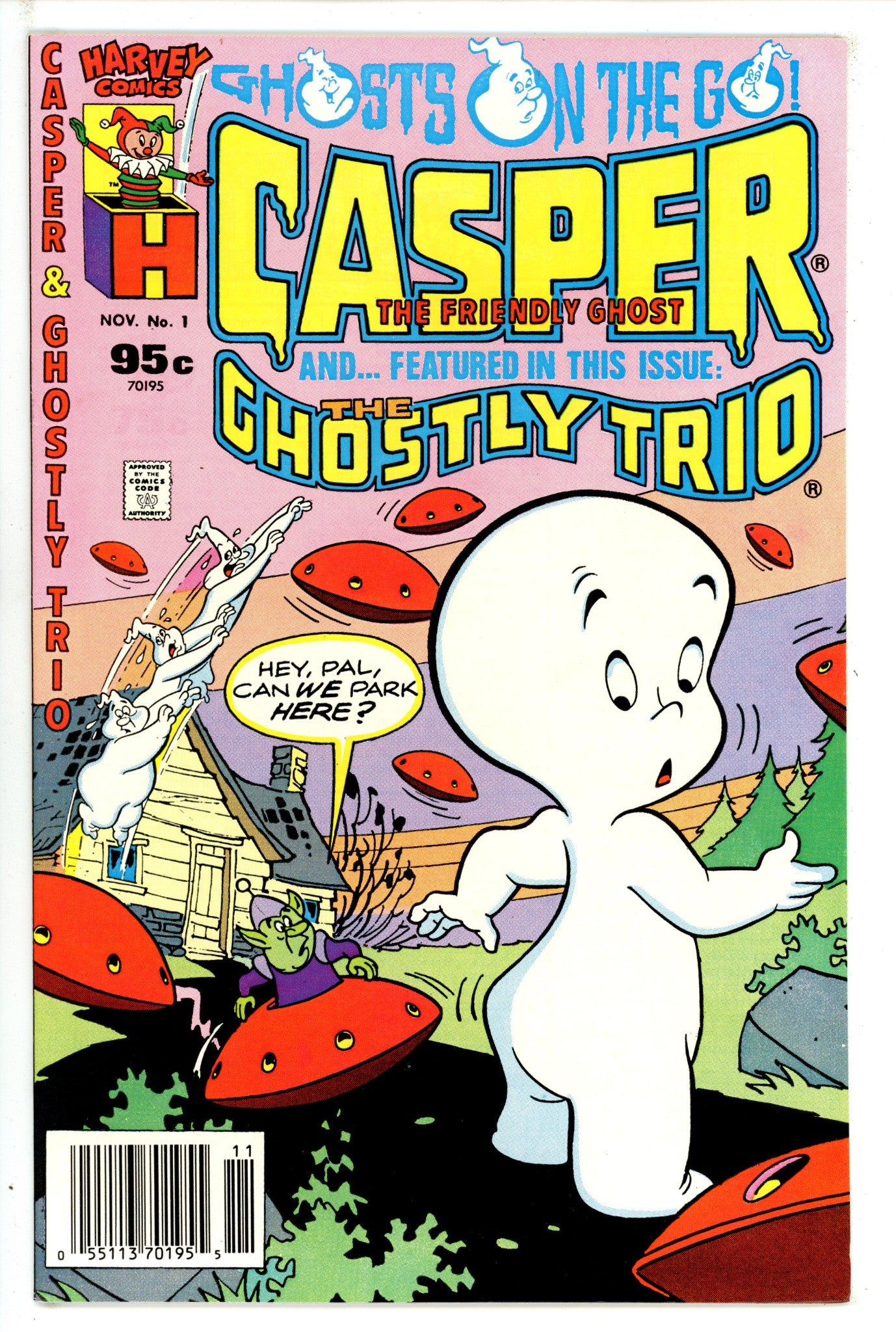 Casper and... 1 Canadian Price Variant VF (1987)