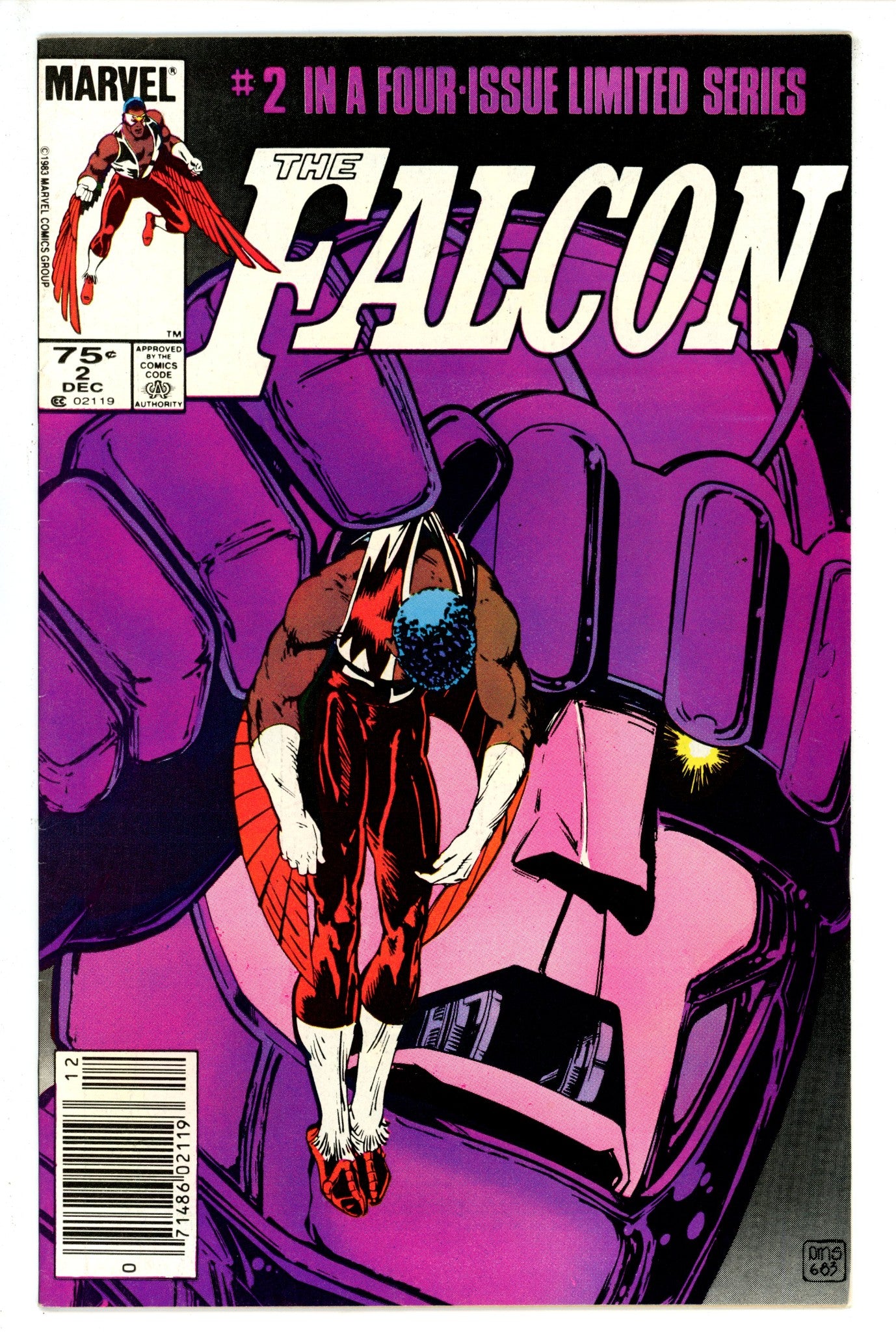 Falcon Vol 1 2 Canadian Price Variant VF/NM (1983)