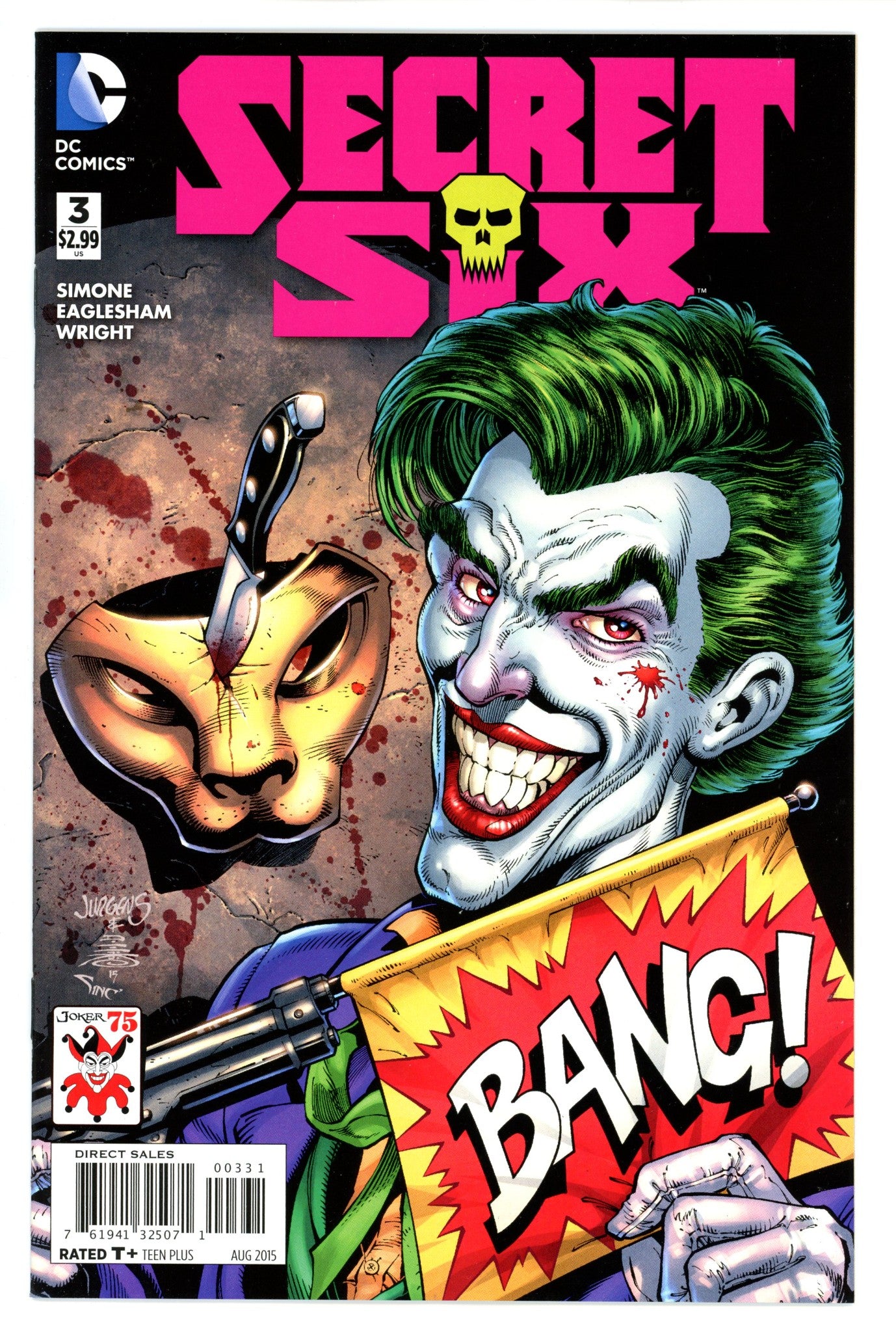 Secret Six Vol 4 3 Jurgens Variant