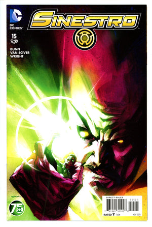 Sinestro 15 Green Lantern Variant