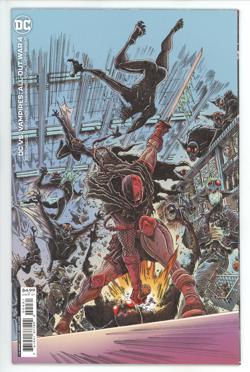 DC vs Vampires All-Out War 4 Stokoe Variant NM+