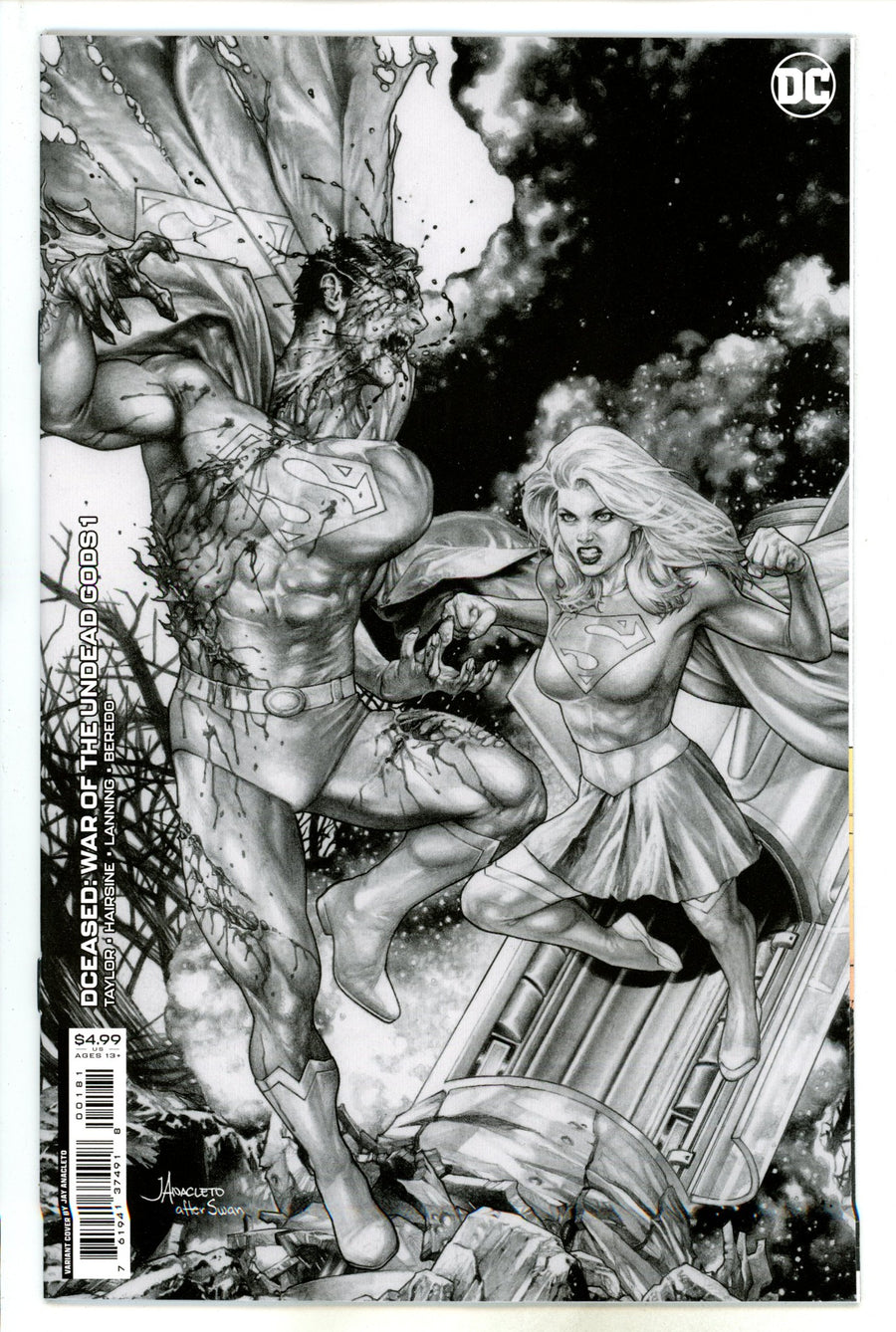 DCeased War of the Undead Gods 1 Anacleto Variant (2022)