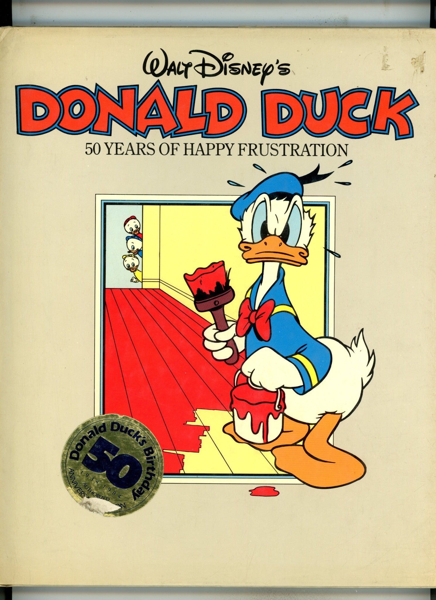 Walt Disney's Donald Duck 50 Years of Happy Frustration HC Photobook