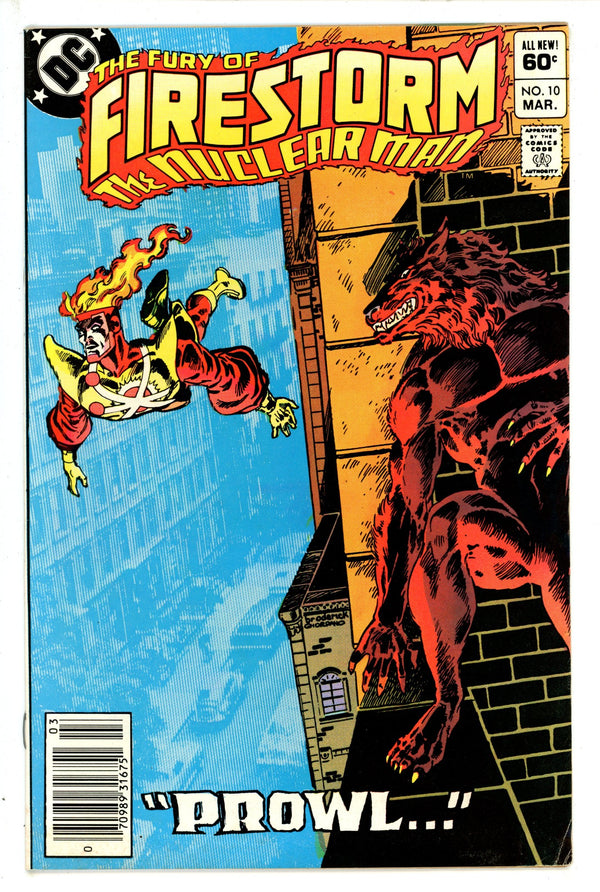 The Fury of Firestorm Vol 2 10 Newsstand (1982)