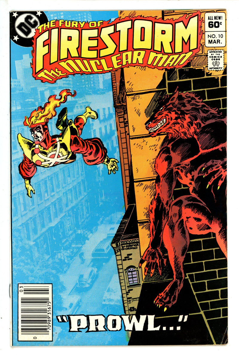The Fury of Firestorm Vol 2 10 Newsstand (1982)