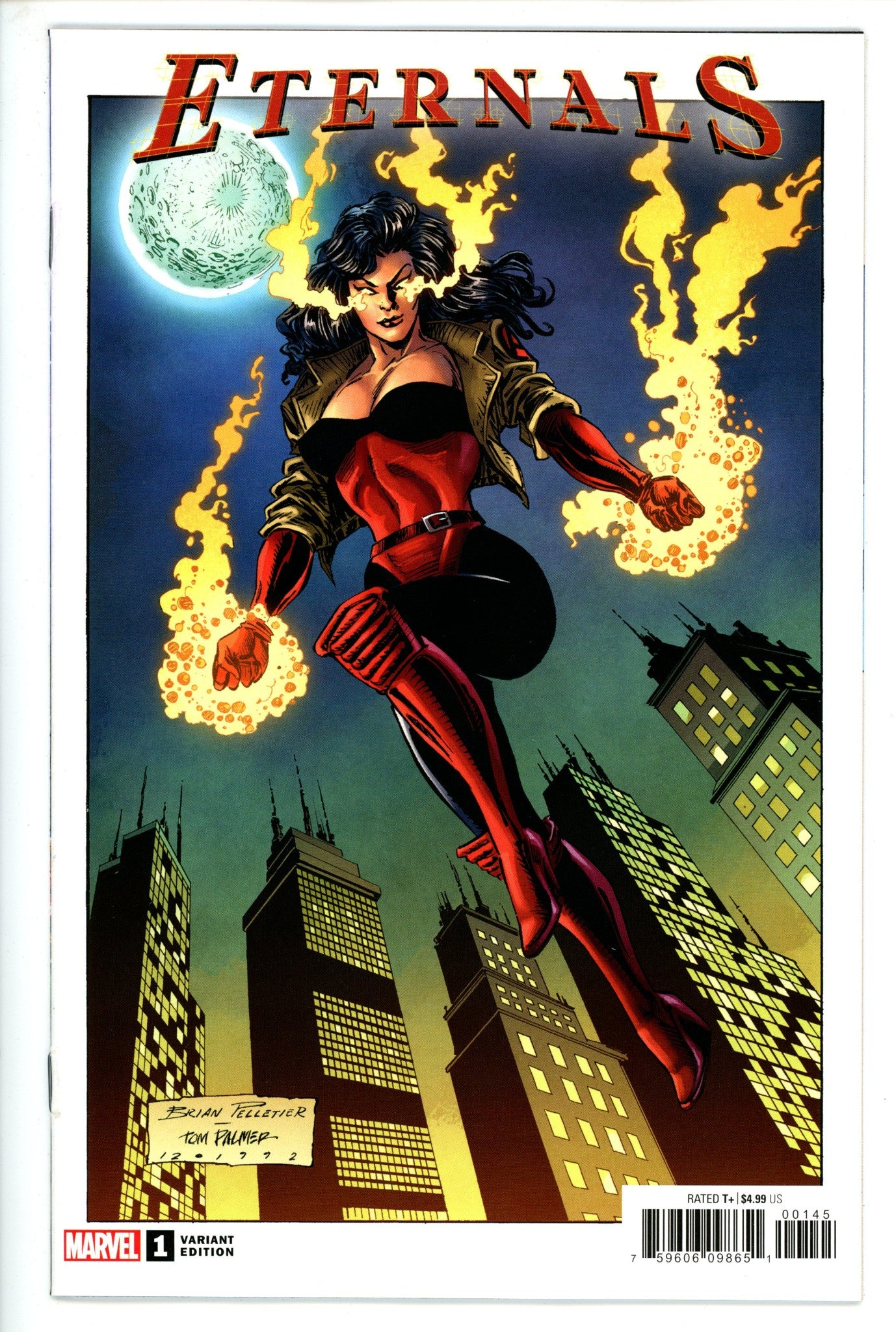 Eternals Vol 5 1 Pelletier Variant