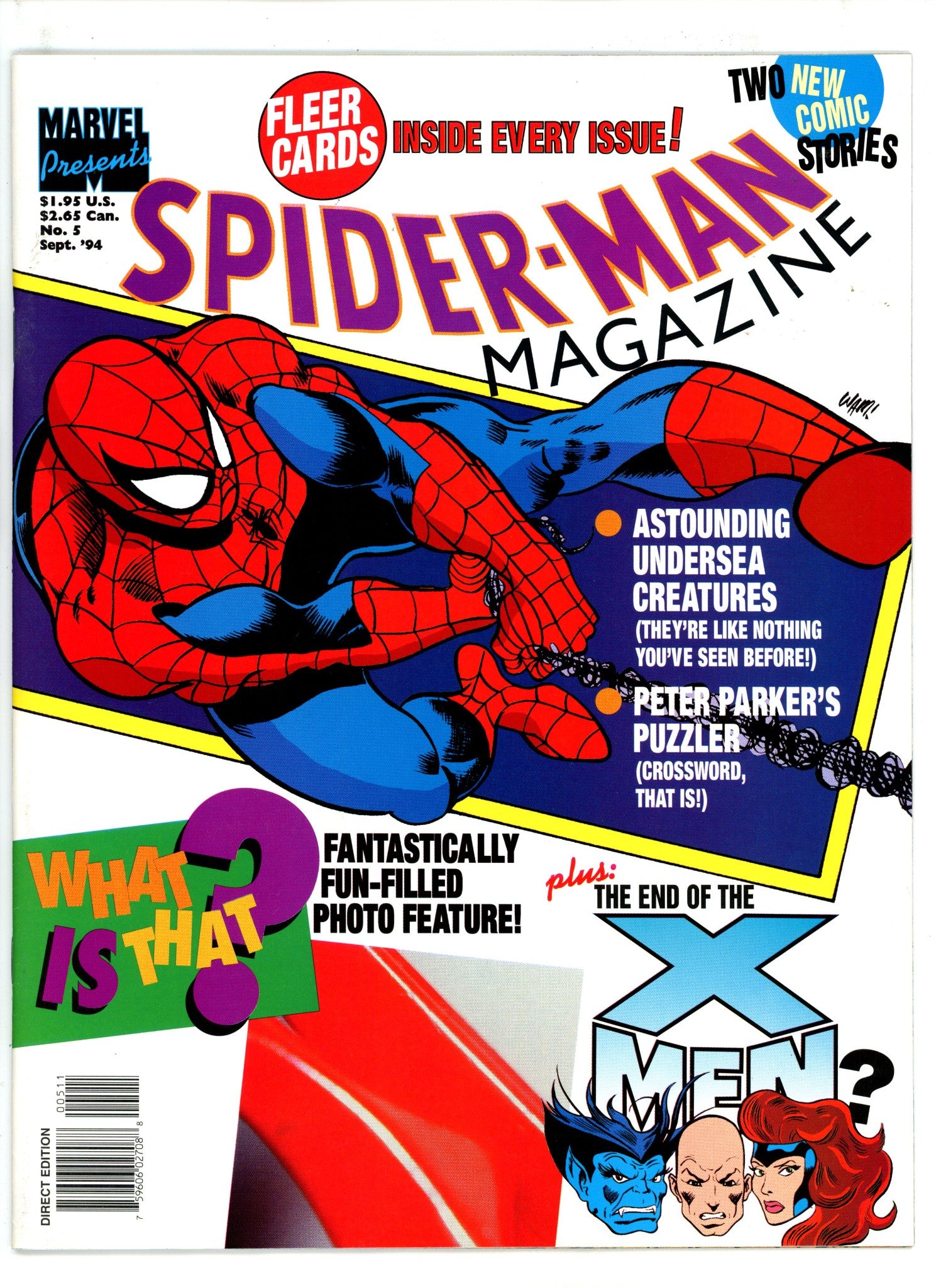 Spider-Man Magazine Vol 1 5 NM-