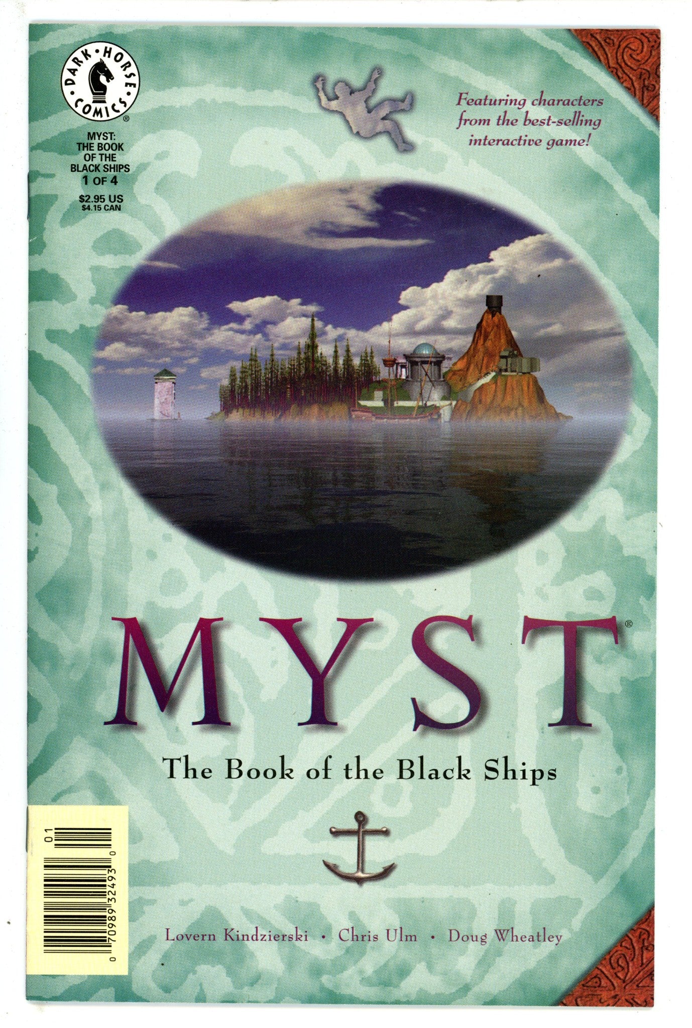 Myst: The Book of the Black Ships 1 Newsstand VF- (1997)