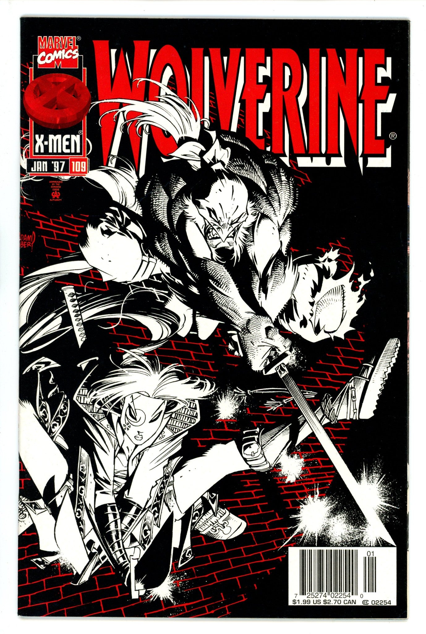 Wolverine Vol 2 109 Newsstand