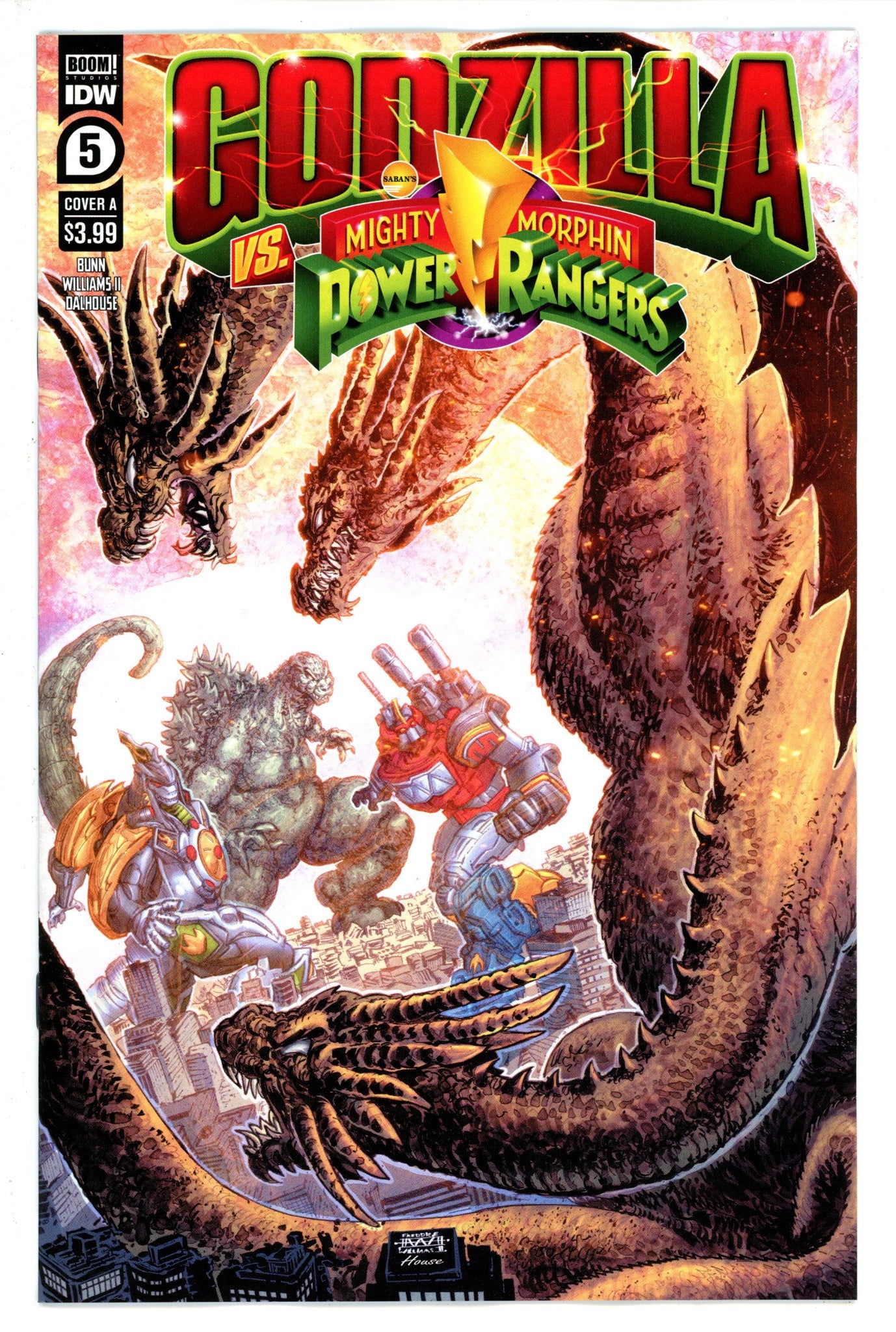 Godzilla vs Mighty Morphin Power Rangers 5