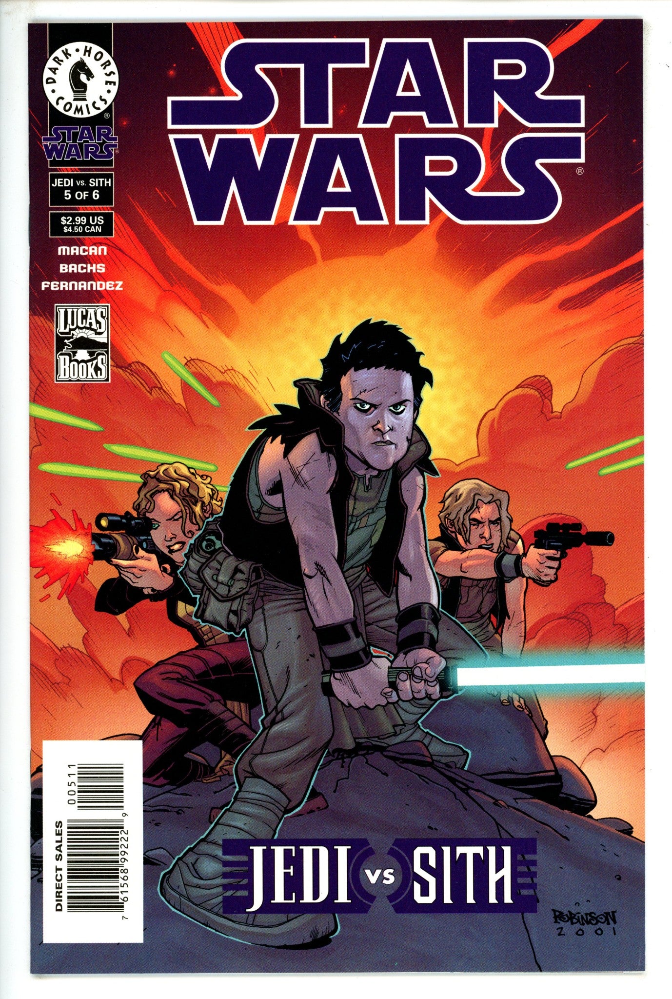 Star Wars: Jedi vs. Sith 5 NM- (2001)
