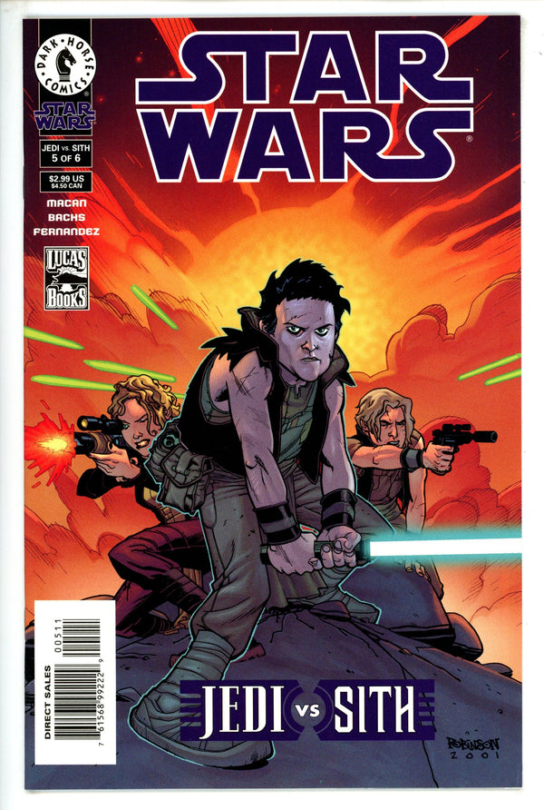 Star Wars: Jedi vs. Sith 5 NM- (2001)
