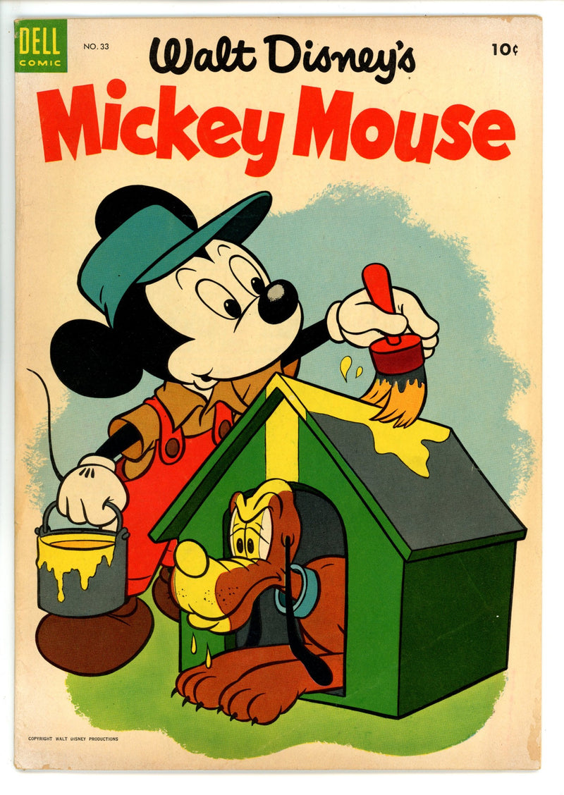 Mickey Mouse 33 VG- (1954)