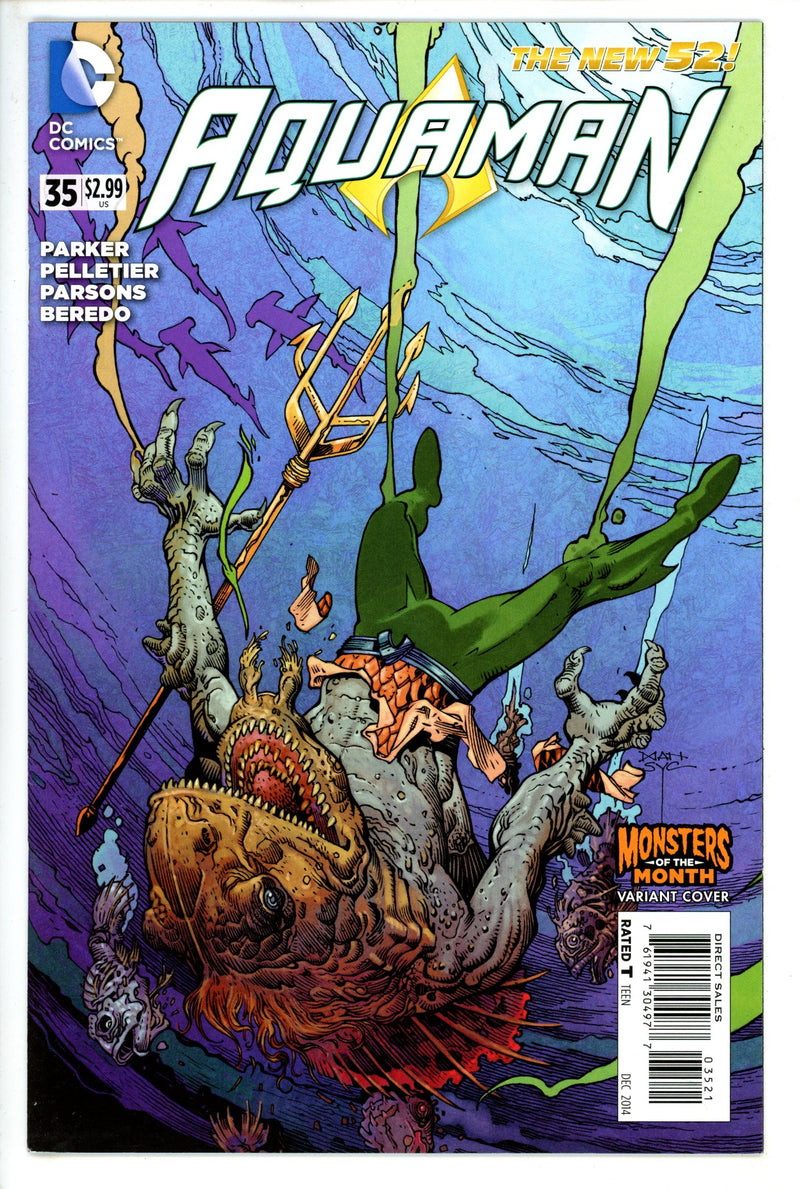 Aquaman Vol 7 35 Nelson Variant