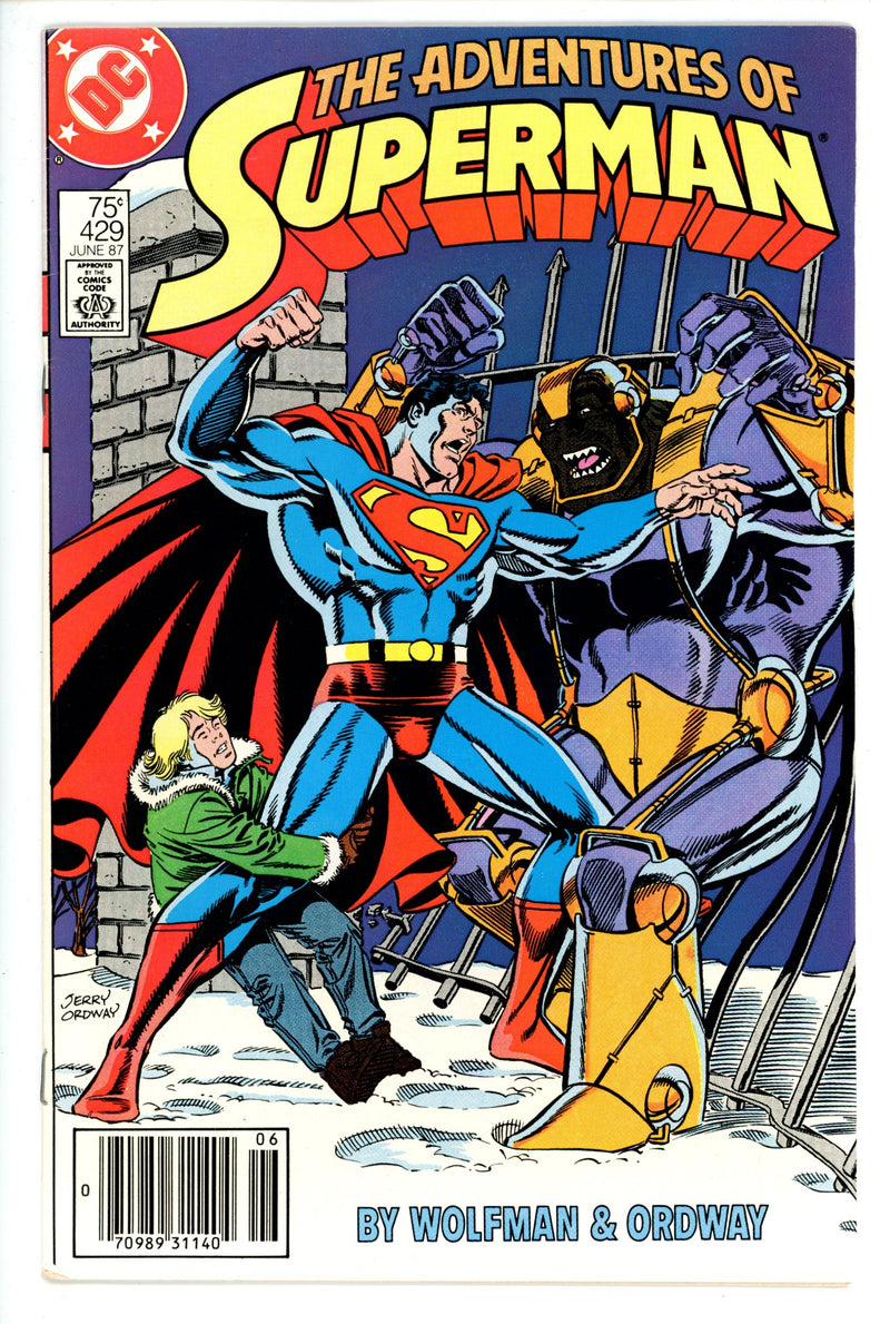 Adventures of Superman 429 Newsstand