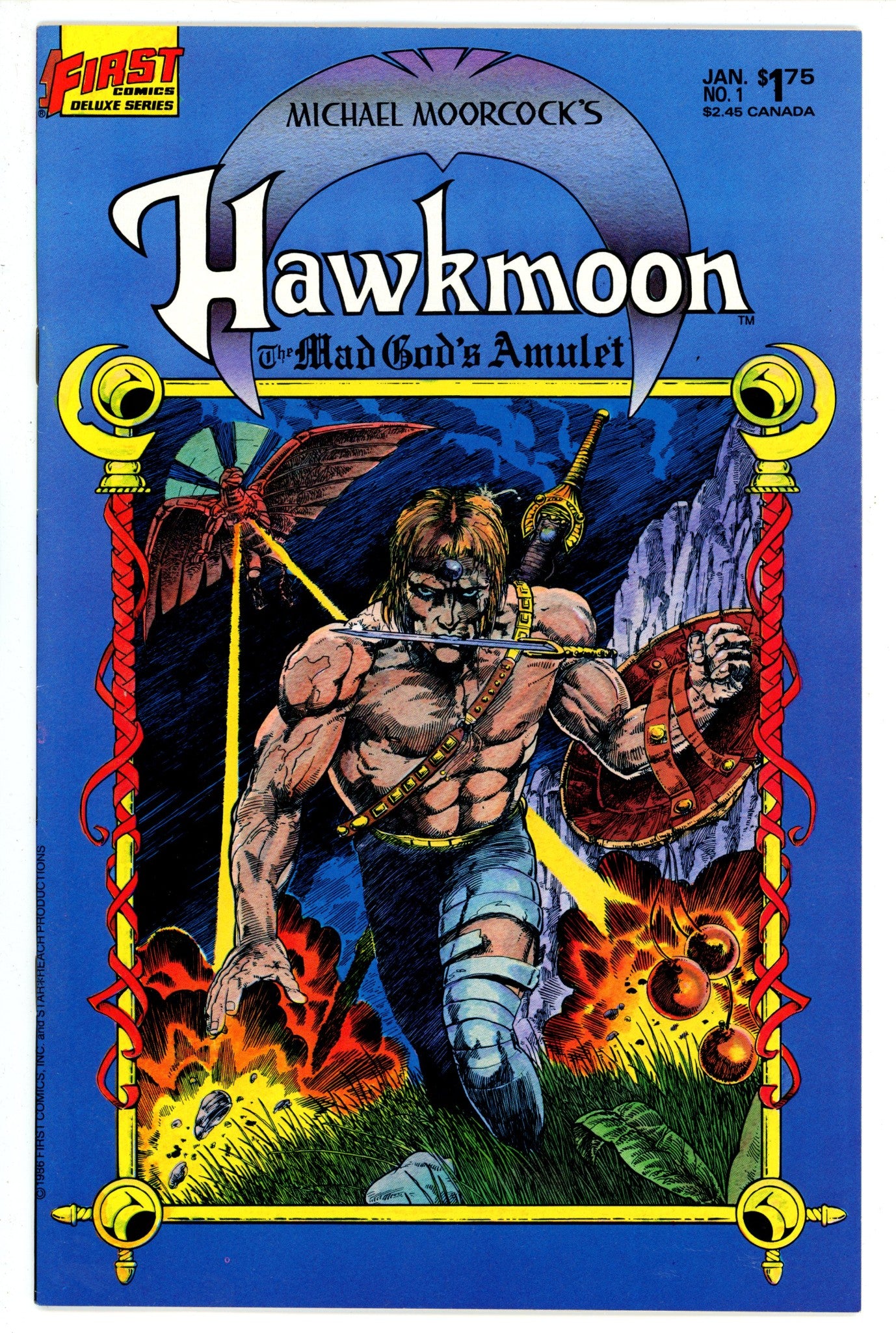Hawkmoon: The Mad God's Amulet 1 (1987)