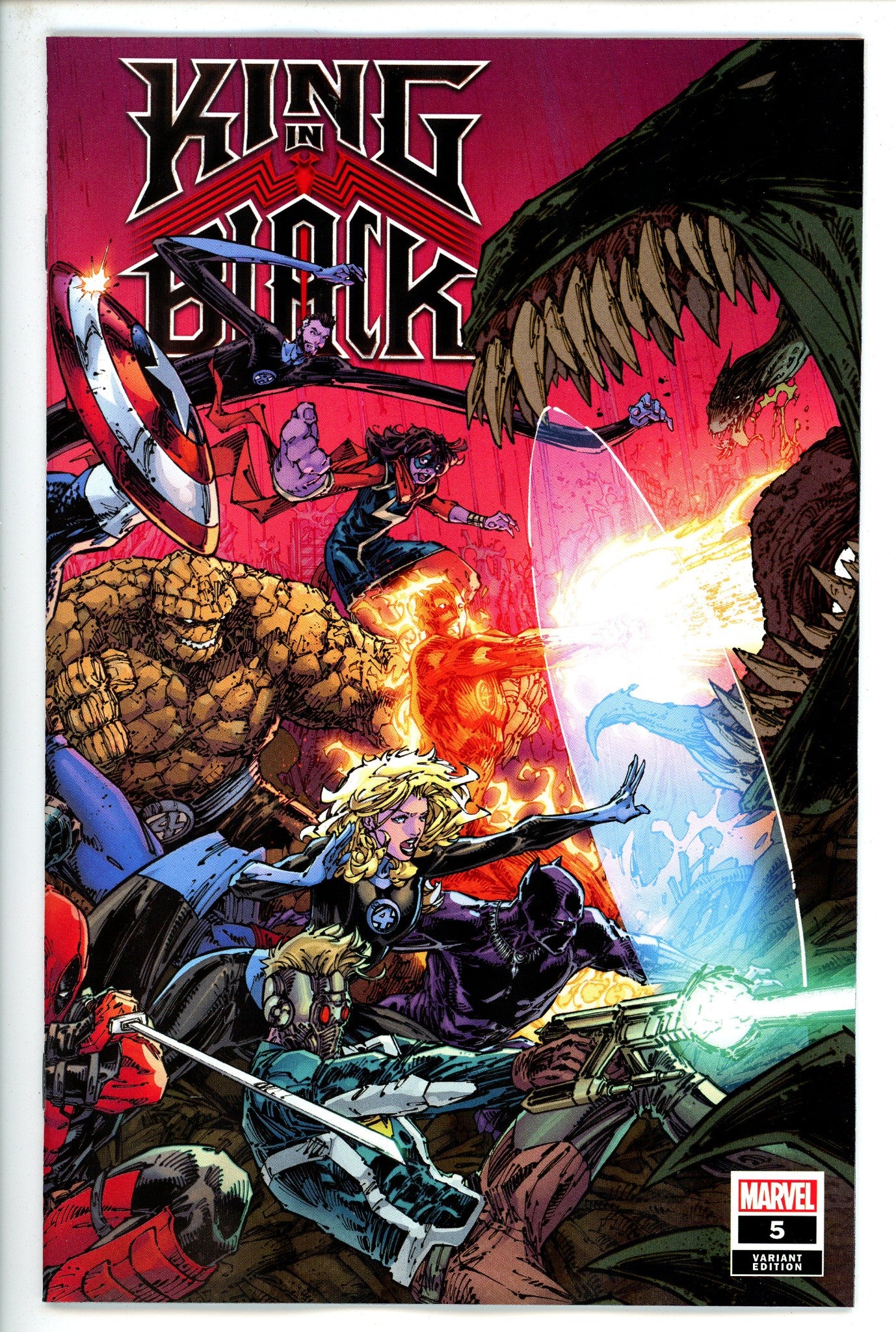 King in Black 5 Booth Variant-Marvel-CaptCan Comics Inc