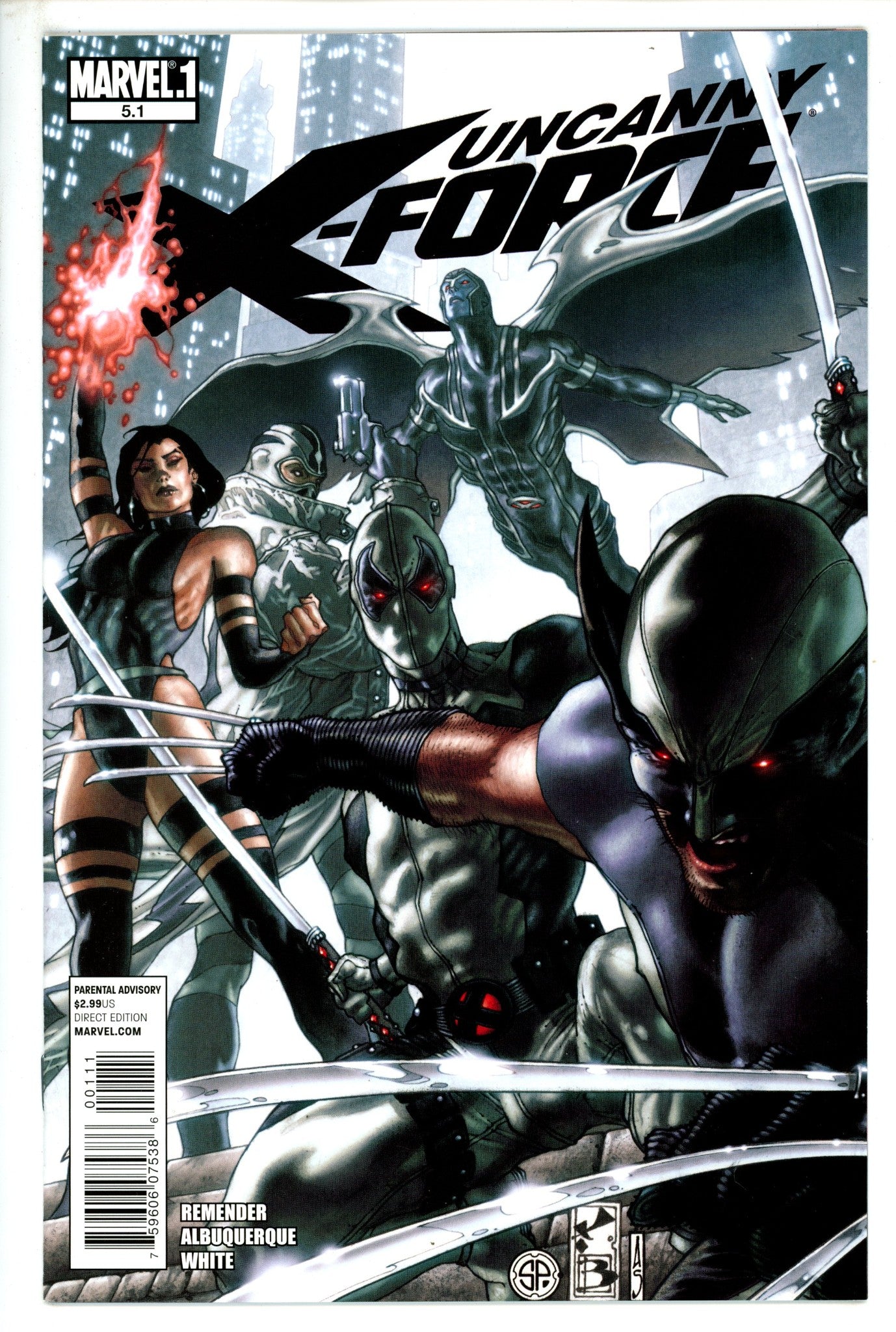 Uncanny X-Force Vol 1 5.1 (2011)