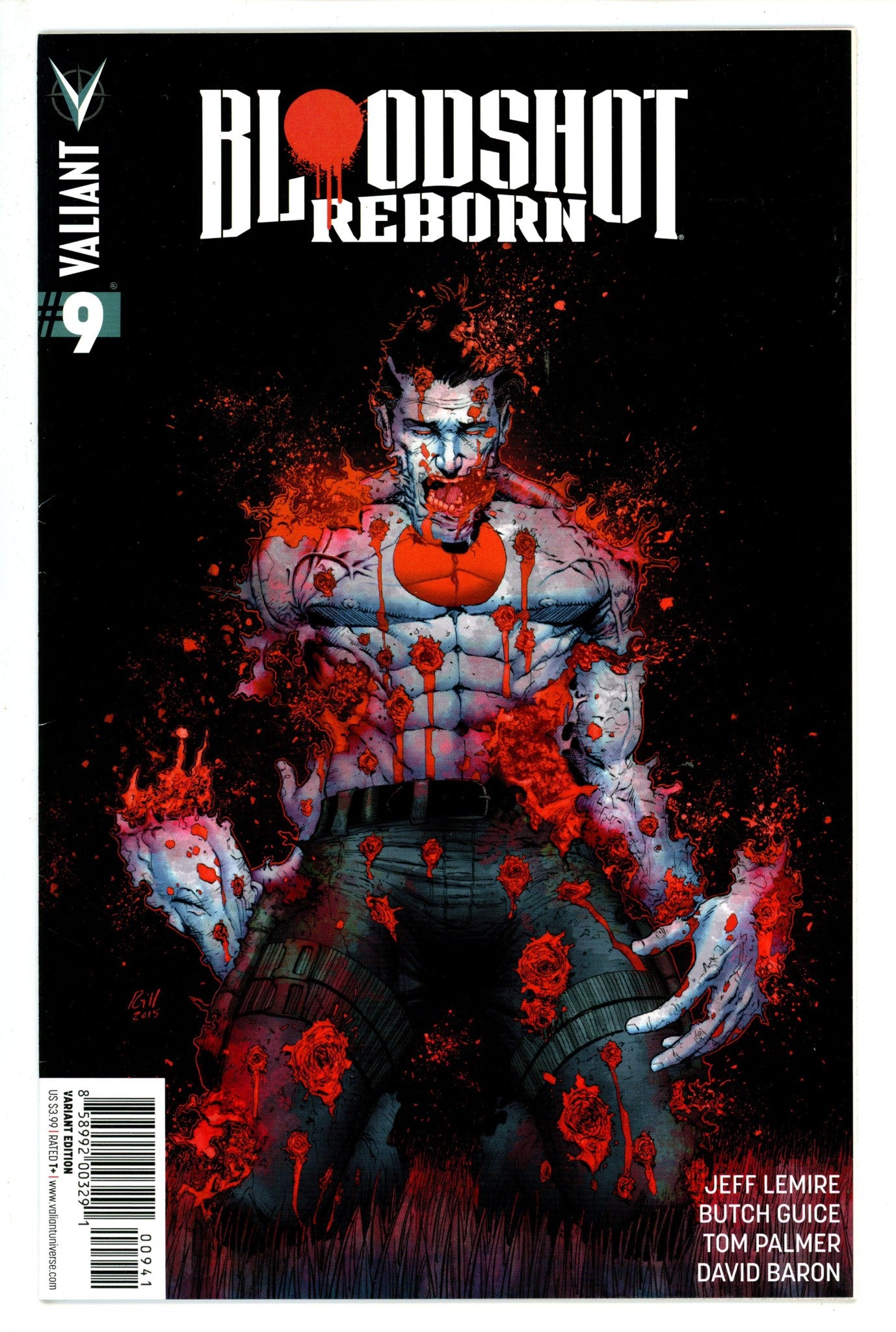 Bloodshot Reborn 9 Gill Incentive Variant VF- (2015)