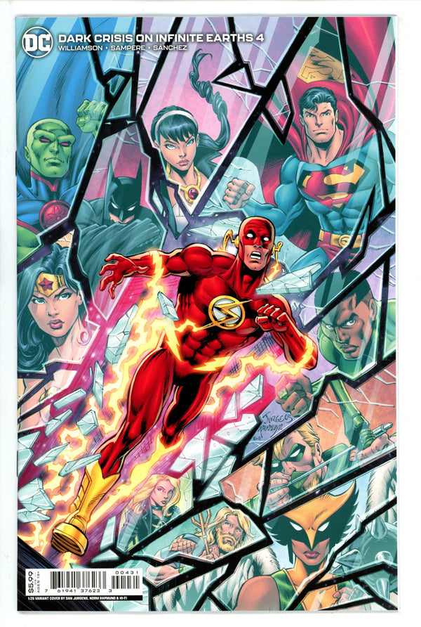 Dark Crisis on Infinite Earths 4 Jurgens Variant NM+ (2022)