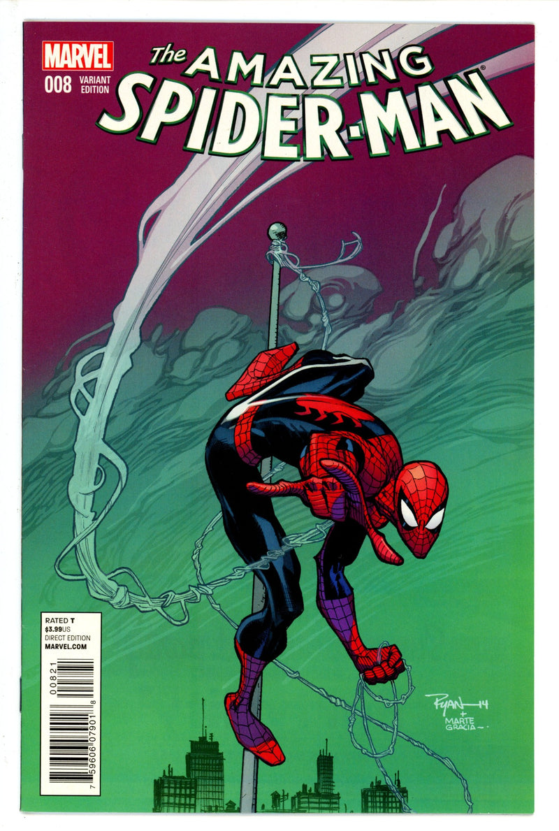 The Amazing Spider-Man Vol 3 8 Ottley Variant VF-