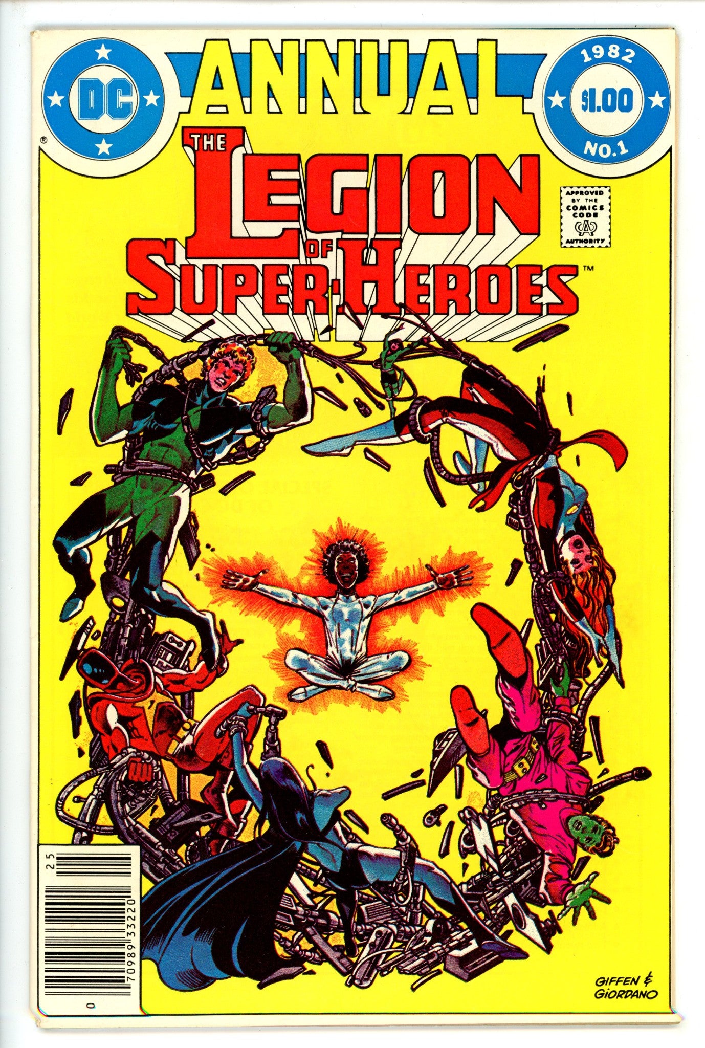 The Legion of Super-Heroes Annual Vol 2 1 Newsstand