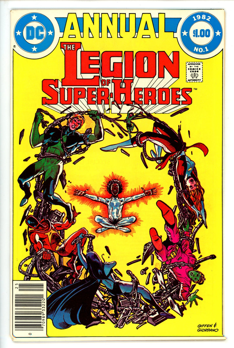 The Legion of Super-Heroes Annual Vol 2 1 Newsstand