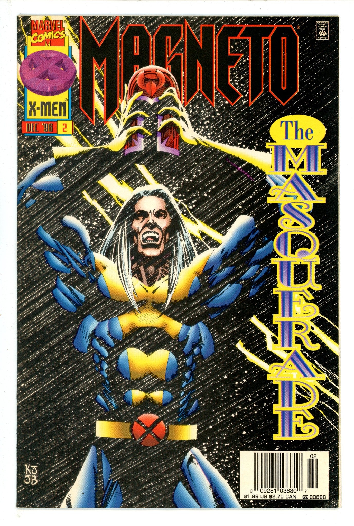 Magneto Vol 1 2 Newsstand (1996)