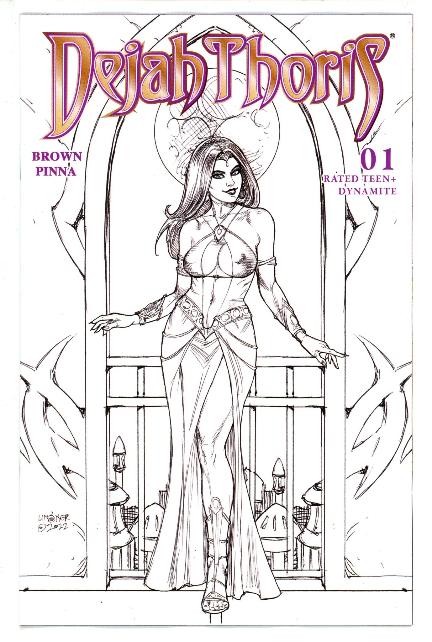 Dejah Thoris Vol 4 1 Linsner Incentive Variant (2023)