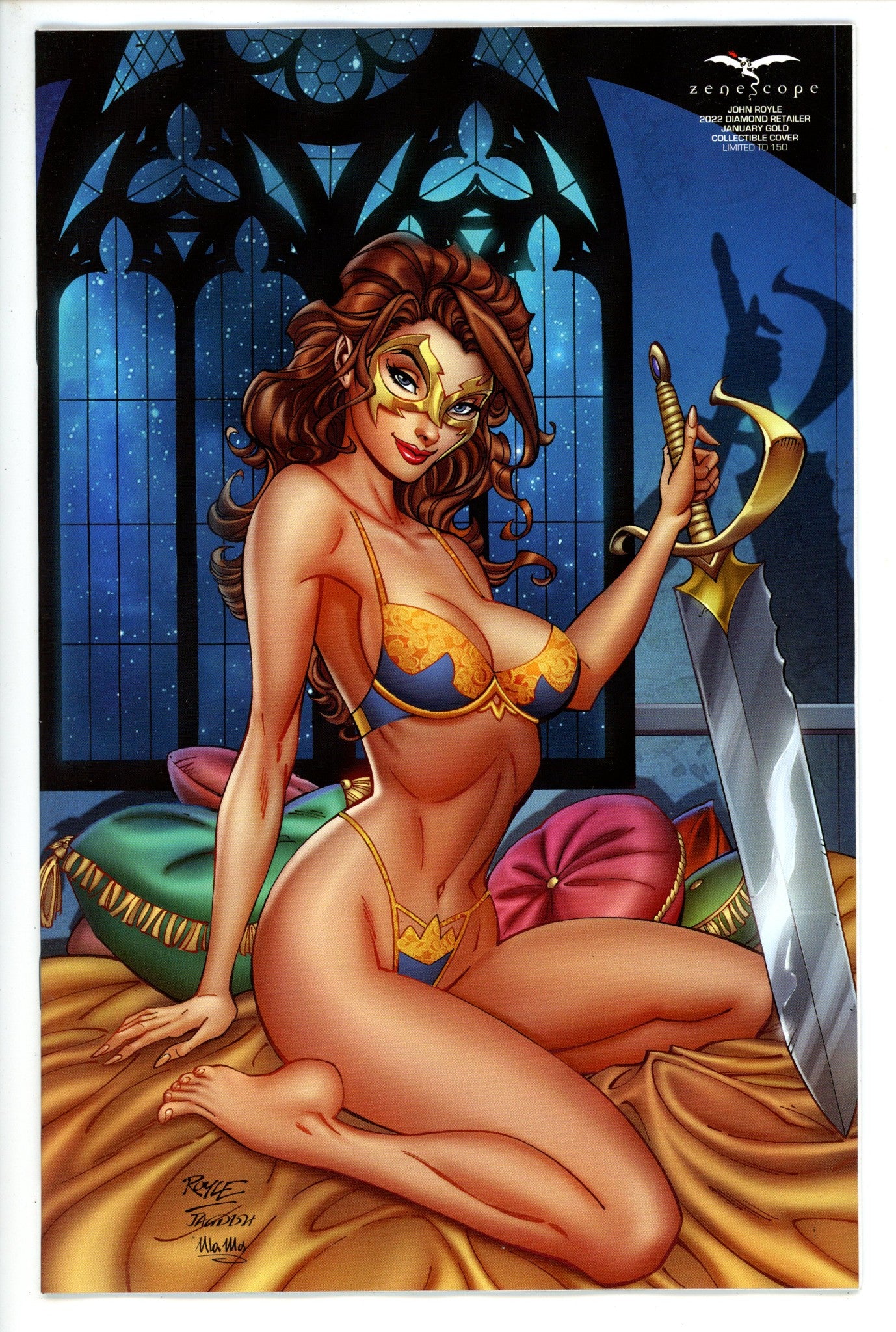 Grimm Spotlight Hellchild 1 Royle Gold Variant NM-