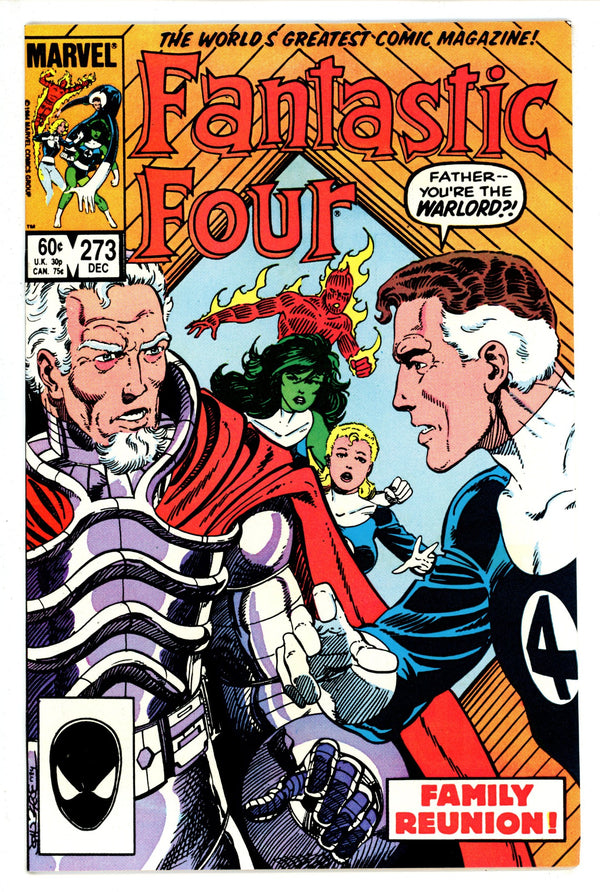 Fantastic Four Vol 1 273 NM- (1984)