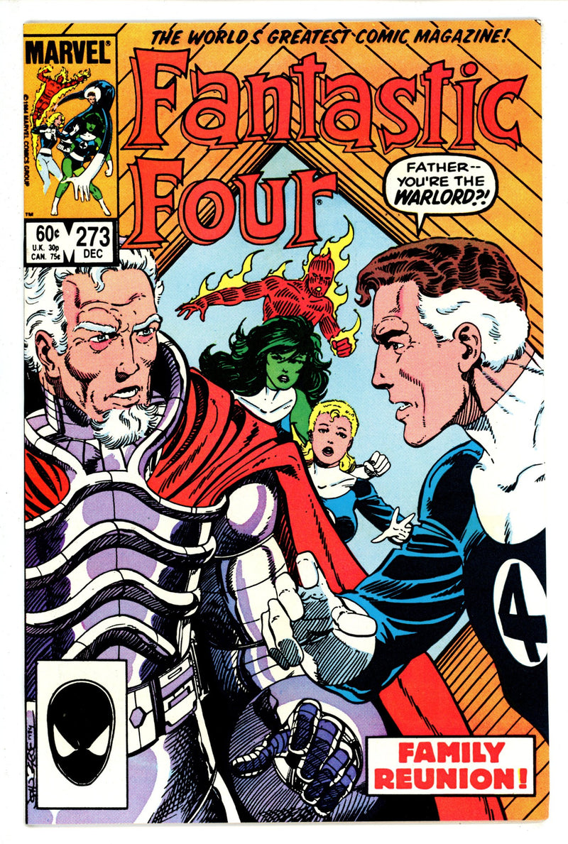 Fantastic Four Vol 1 273 NM- (1984)