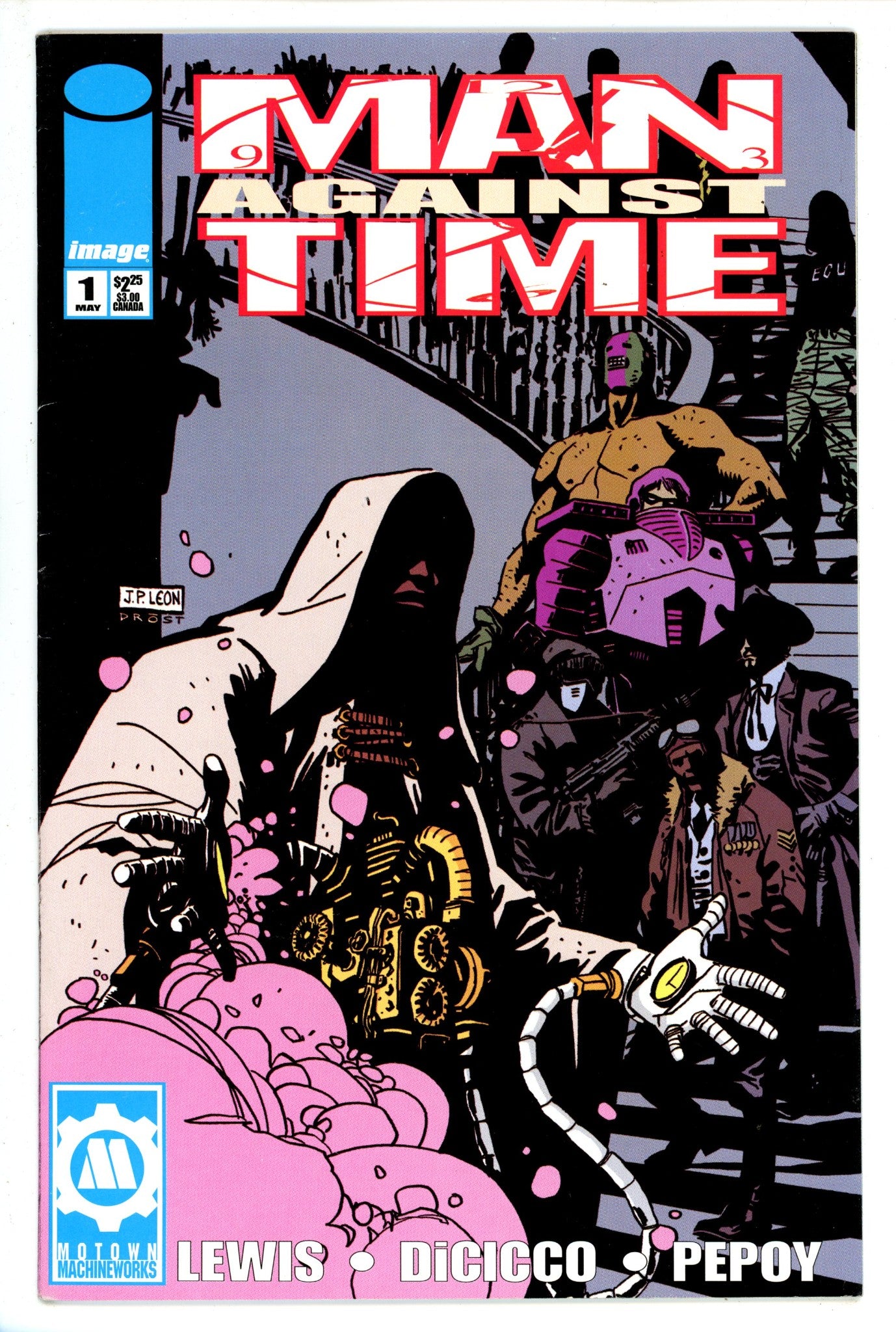 Man Against Time 1 Leon Variant (1996)