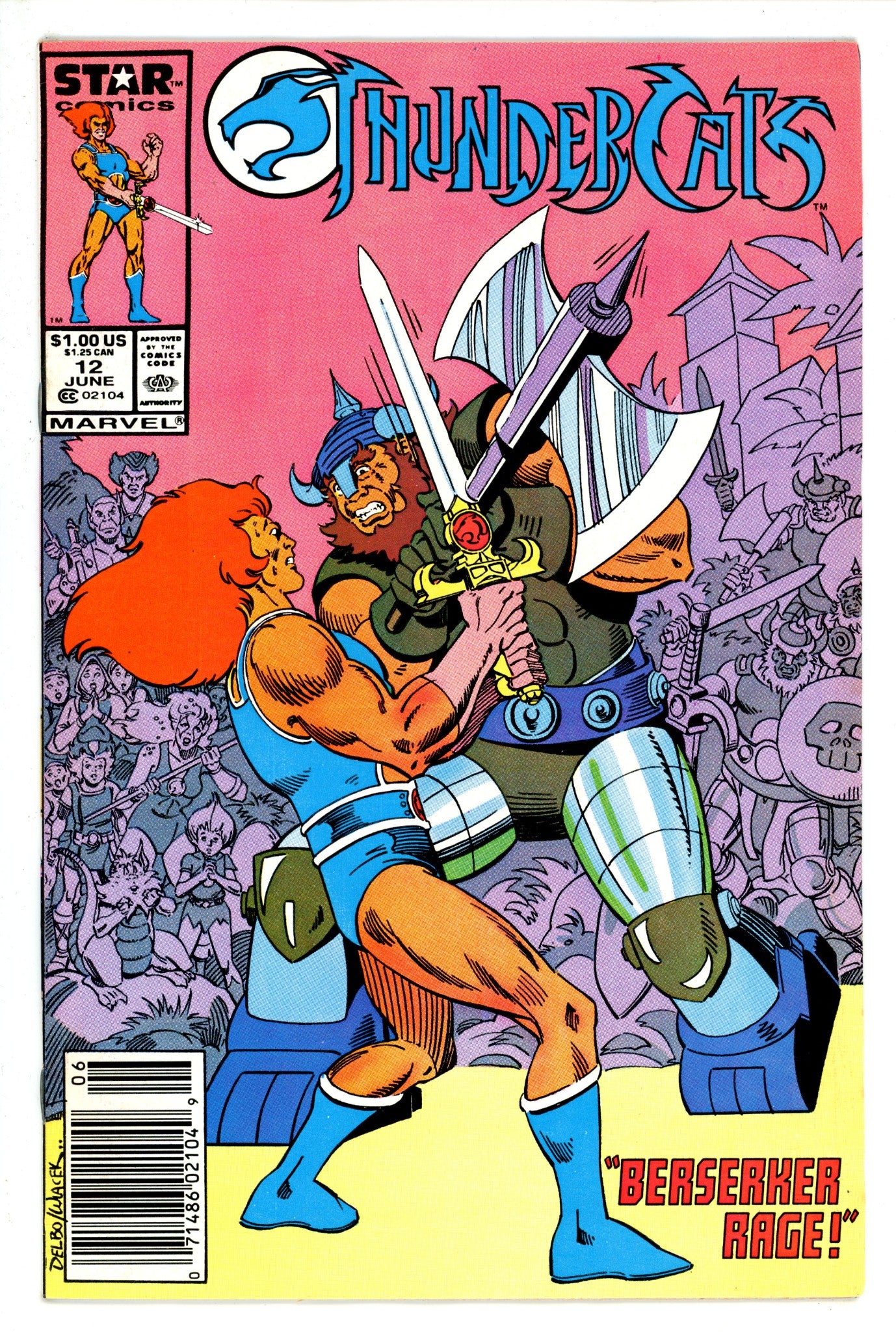 Thundercats 12 Newsstand FN/VF (1987)