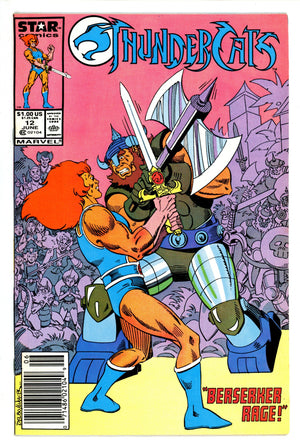 Thundercats 12 Newsstand FN/VF (1987)