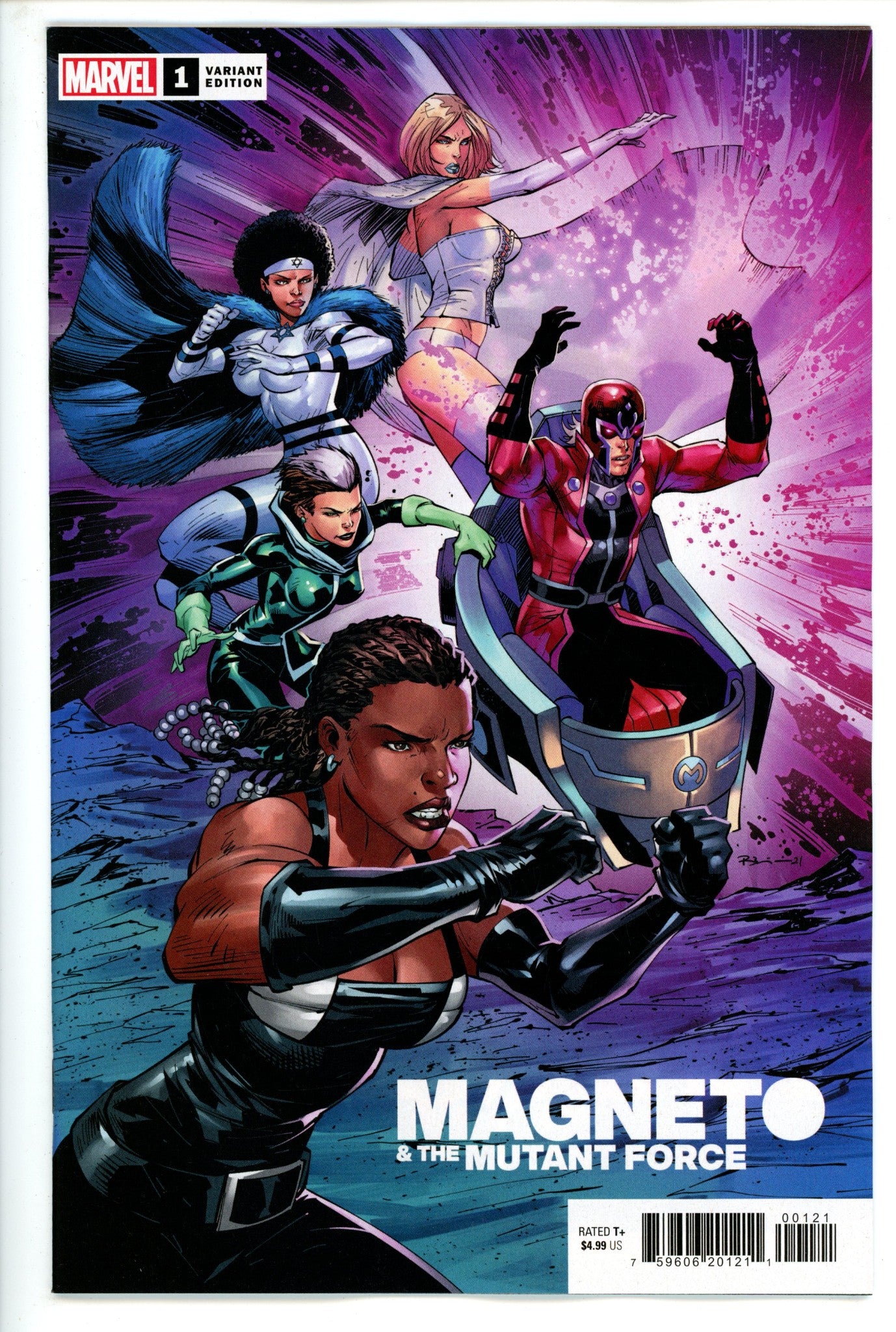 Heroes Reborn Magneto and Mutant Force 1 Benjamin Variant (2021)